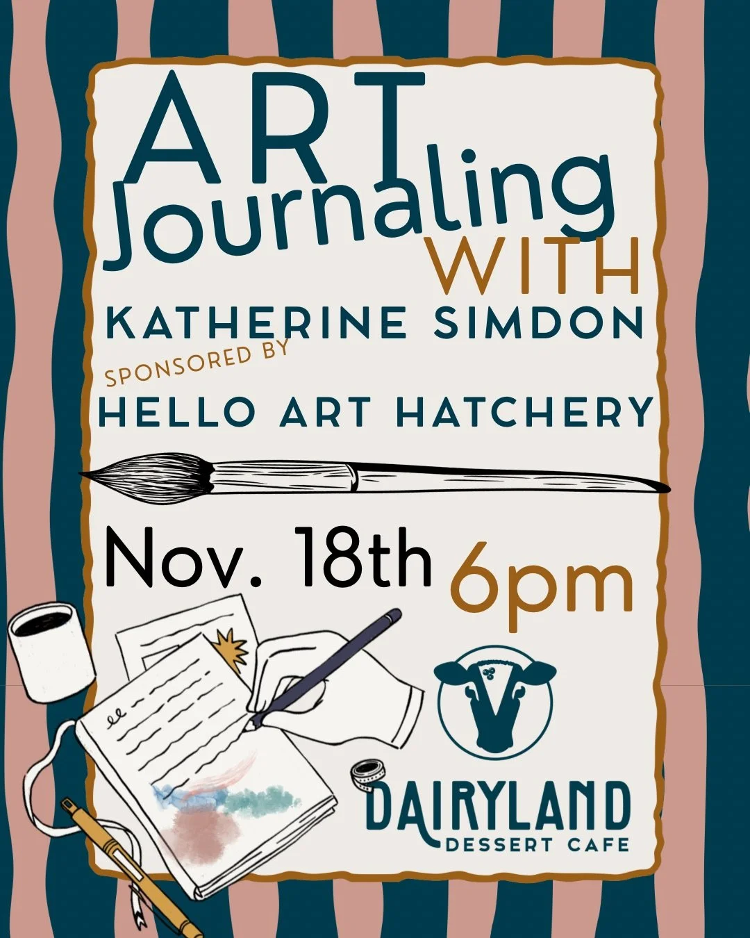 Art Journaling with Katherine Simdon