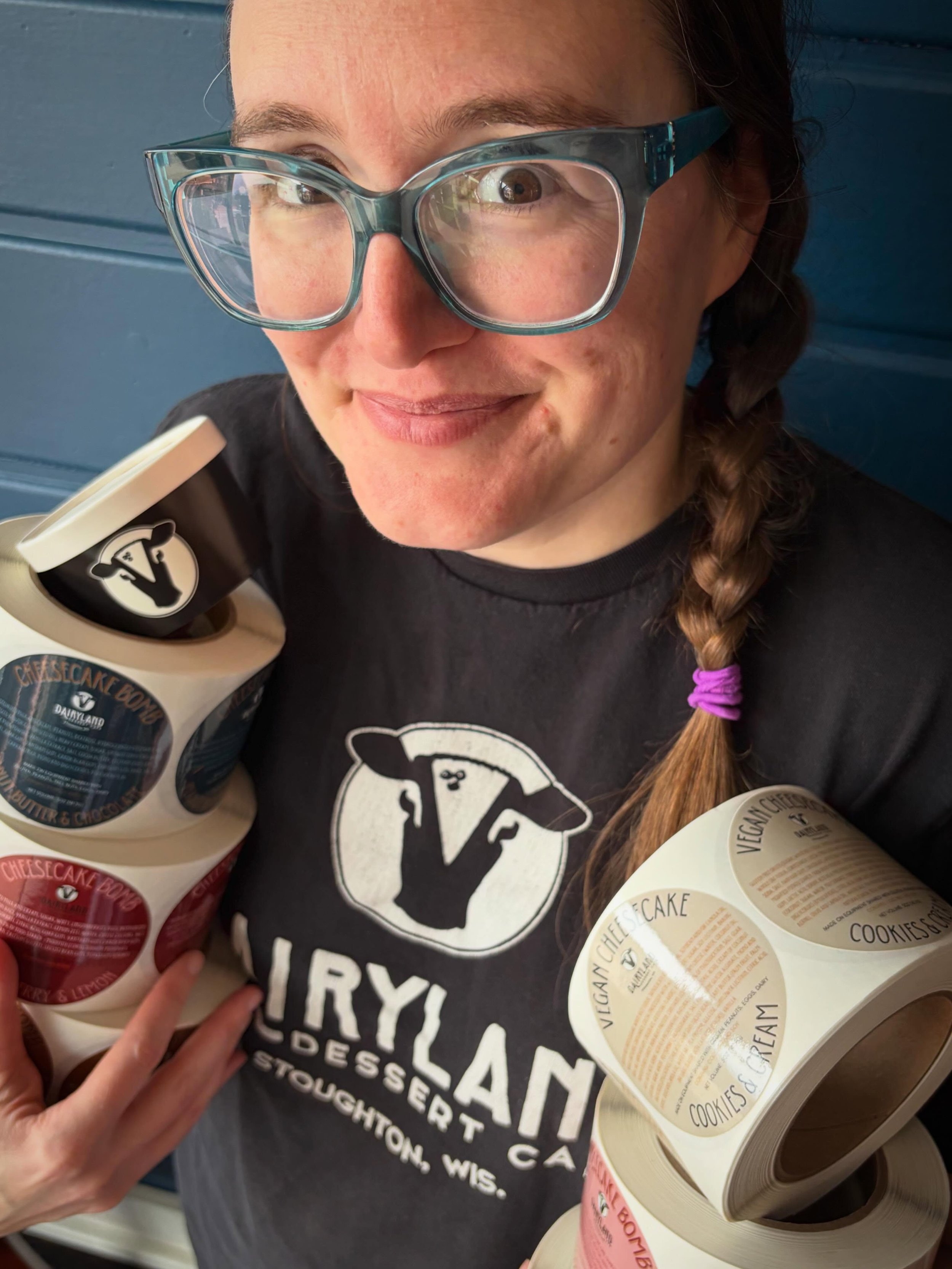 It&rsquo;s happening y&rsquo;all!!!
.
We got packaging. We got stickers. We got Cheesecake. And we&rsquo;ve got places to be!
.
You&rsquo;ve probably seen our Oatmeal Cream Pies at markets and in a few shops like @vitruvianfarms and @themarigoldroom_