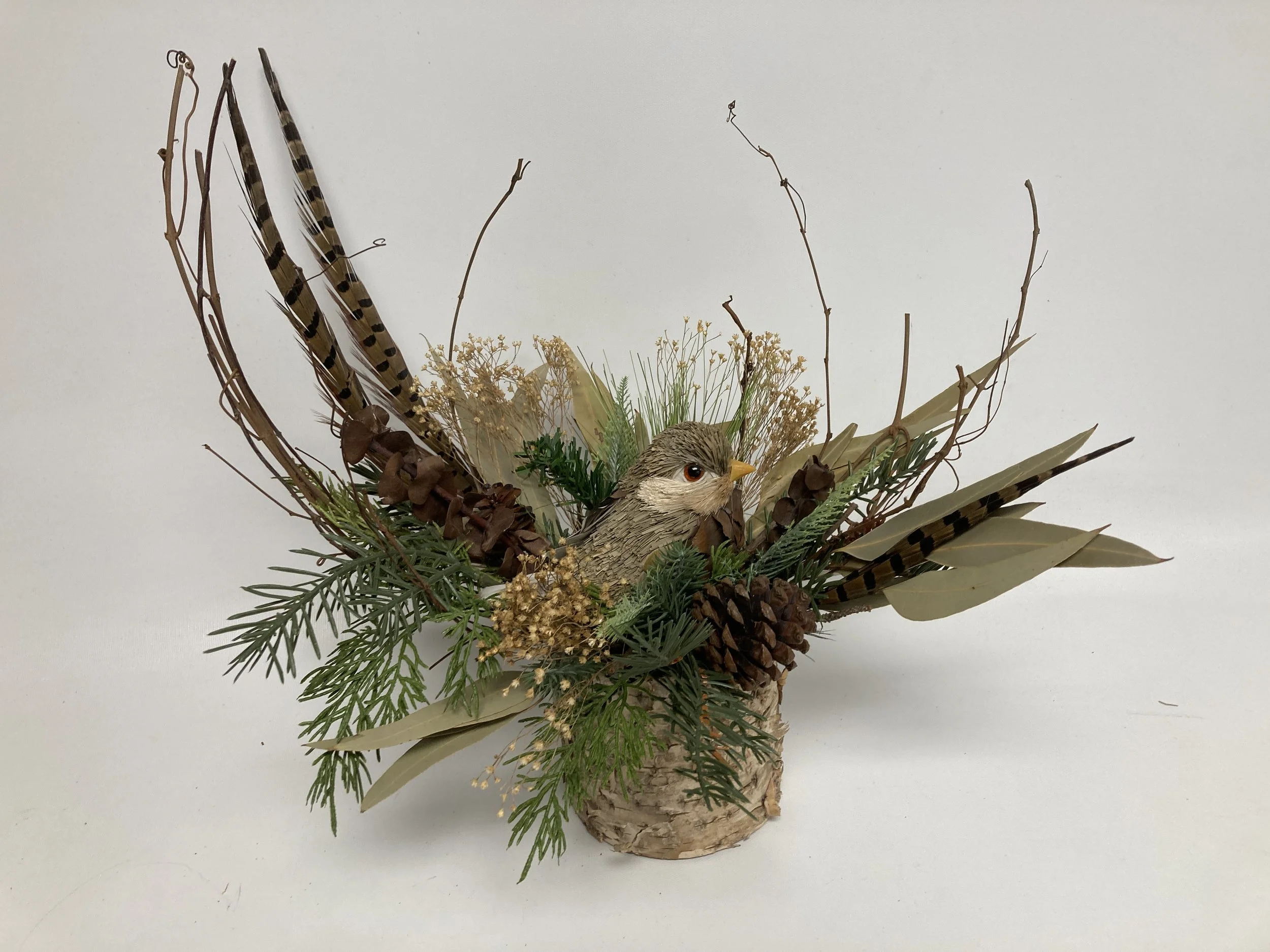 Permanent design with bird