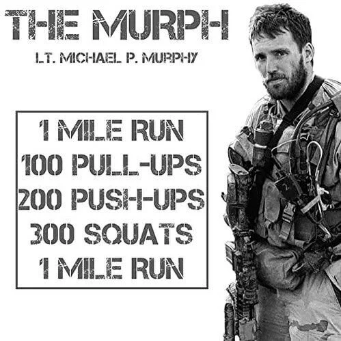 It&rsquo;s that time of year again, we get to honor our fallen troops with our sweat and effort.
All are welcome to participate in &ldquo;Murph&rdquo; with us. 
We will be doing a 9am and 10:30 class Monday. 
Potluck style BBQ at coach Maliah&rsquo;s