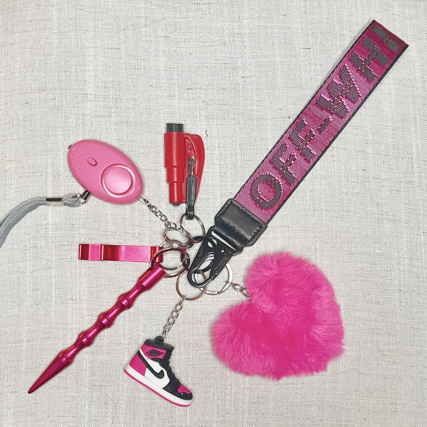 self defense keychain nike