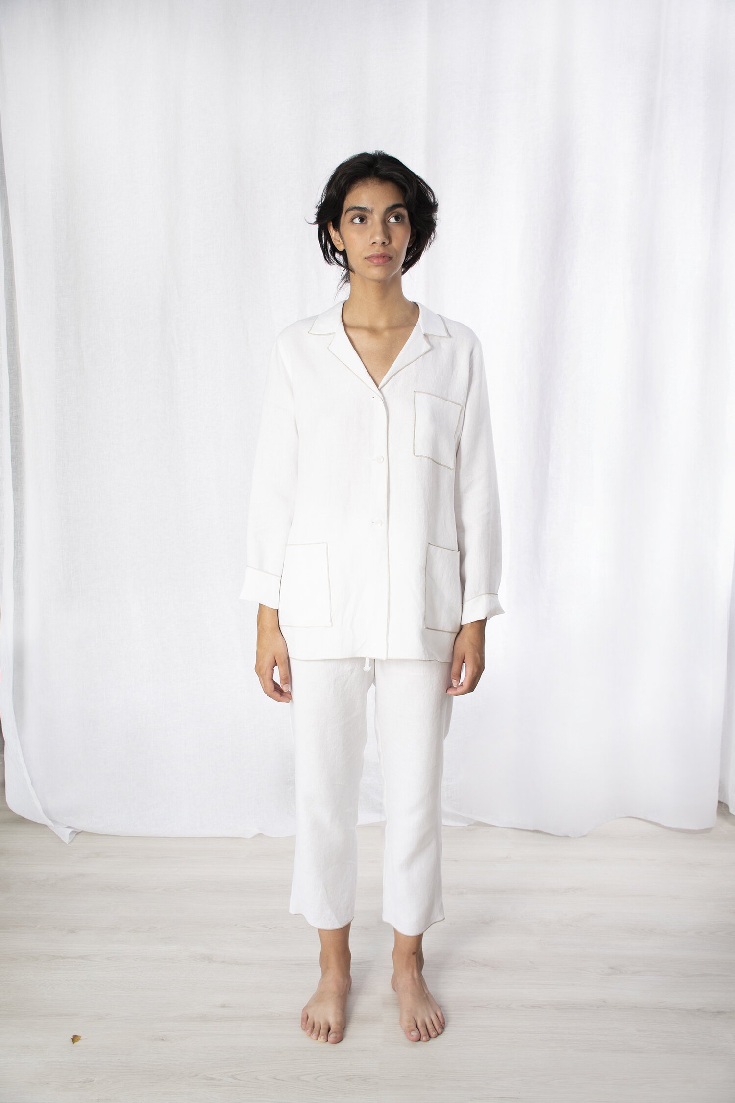 Ivory minimalist lounge cami, Aiayu, Women's Pyjamas and Loungewear  Online