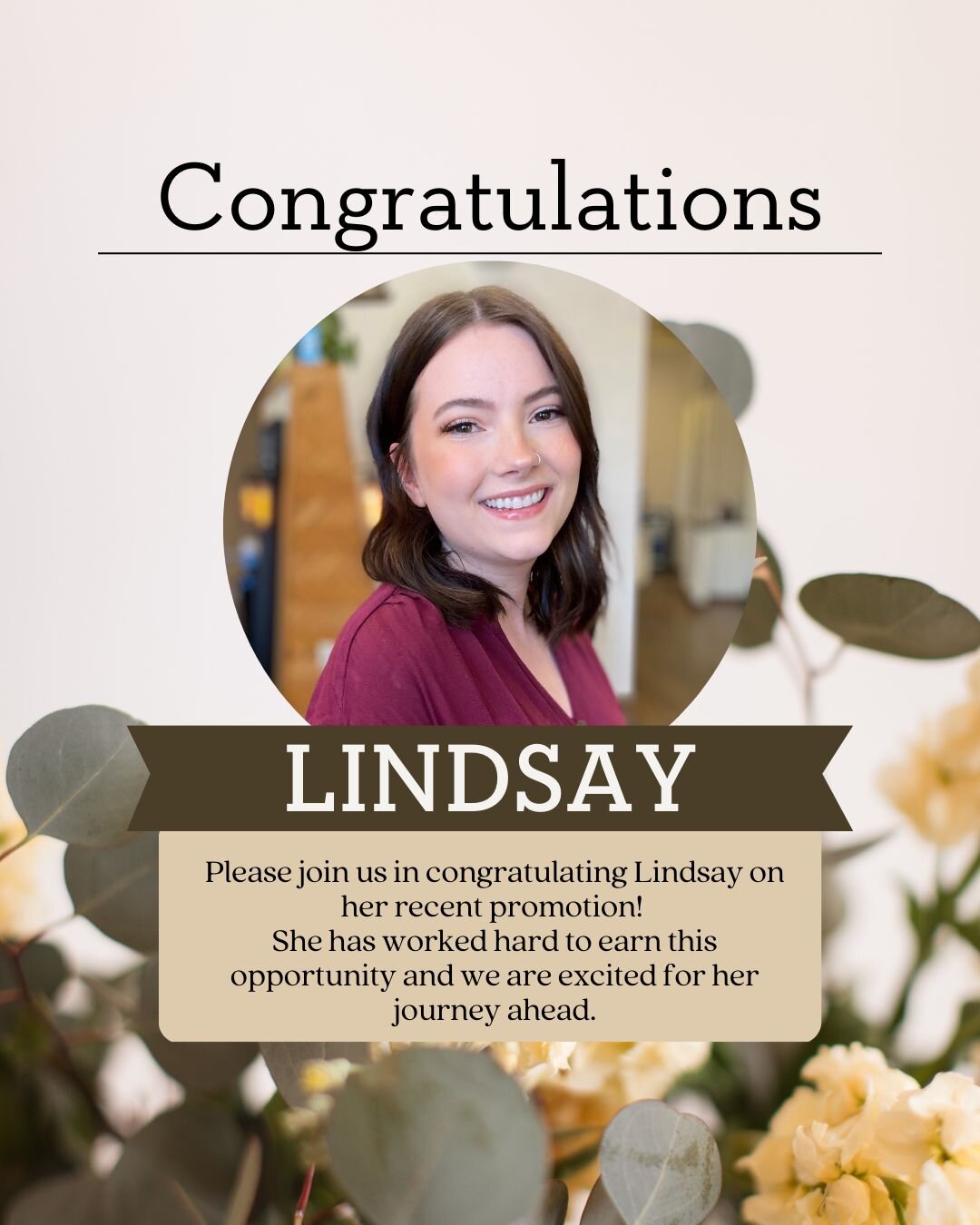Join us in congratulating Lindsay!! swipe to see her amazing work. @lindsayloubeauty 

Lindsay&rsquo;s graduated from the Aveda Institute in early 2022. She is passionate about serving her guests and making them feel as comfortable and welcome as pos