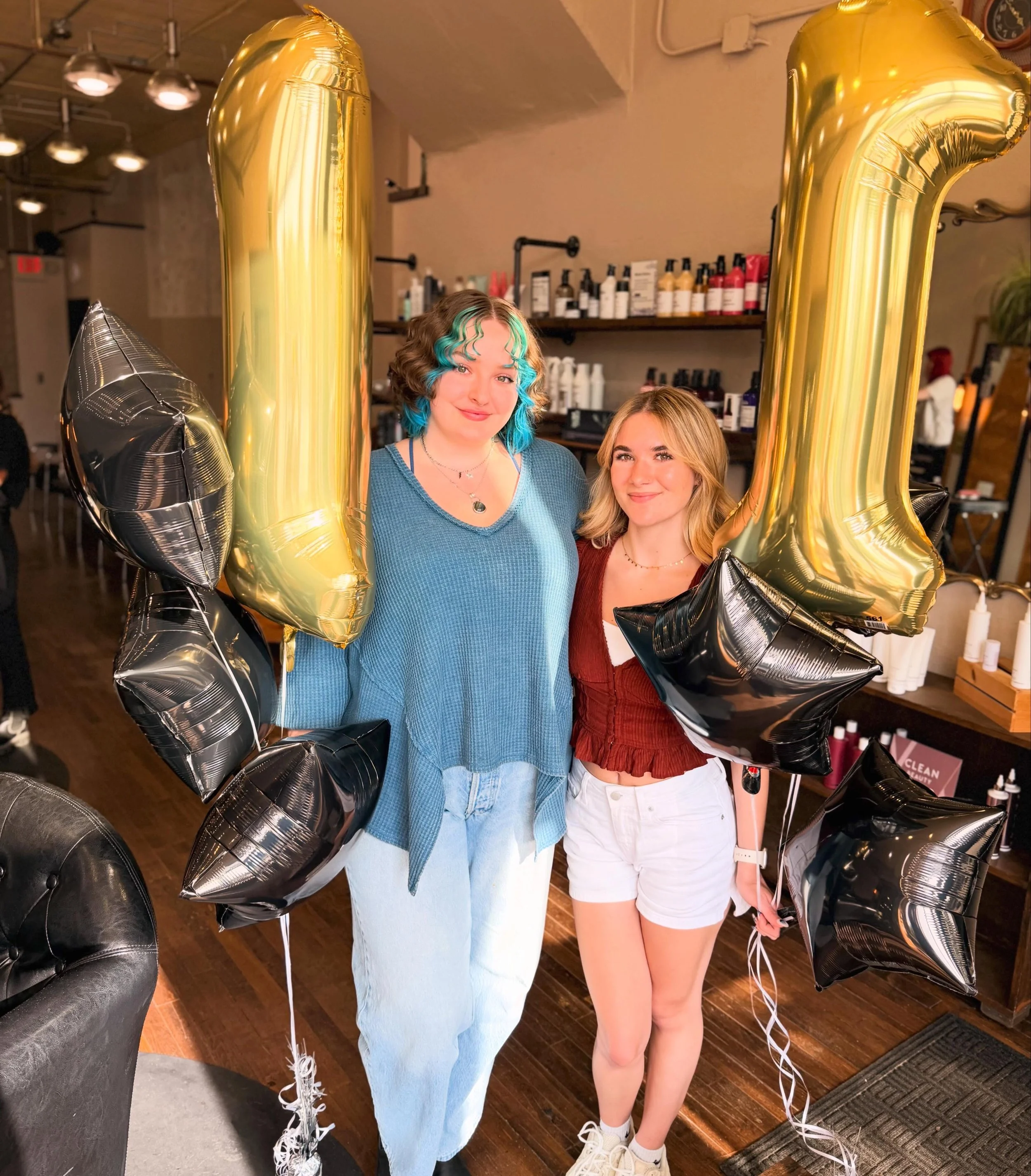 We are so proud of Maiouy and Anika for jumping to level 1 stylist this month! They have worked so hard for this so make sure to show them some love at your next appointment! 🥳