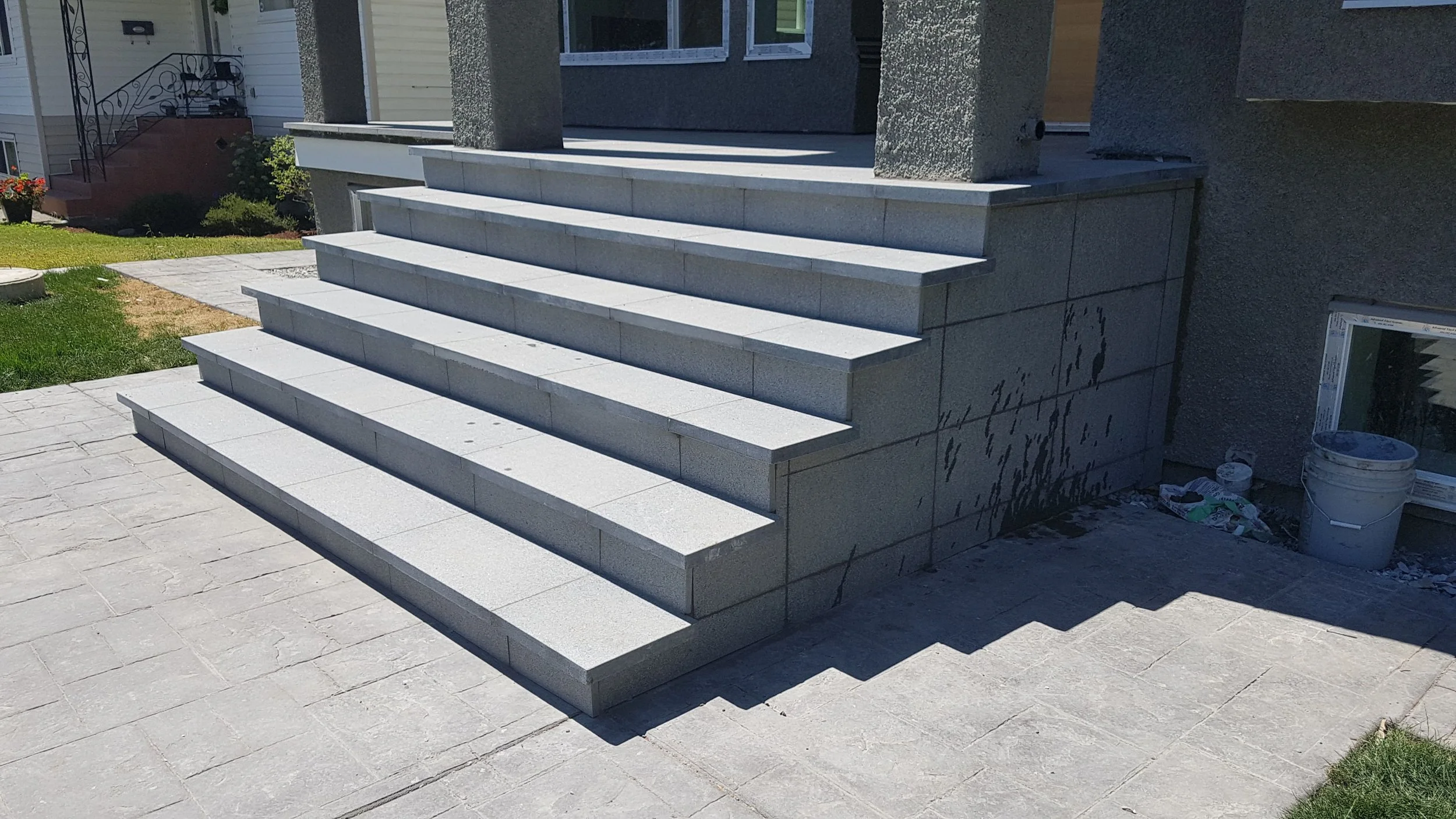 OUTSIDE TILE STAIRS