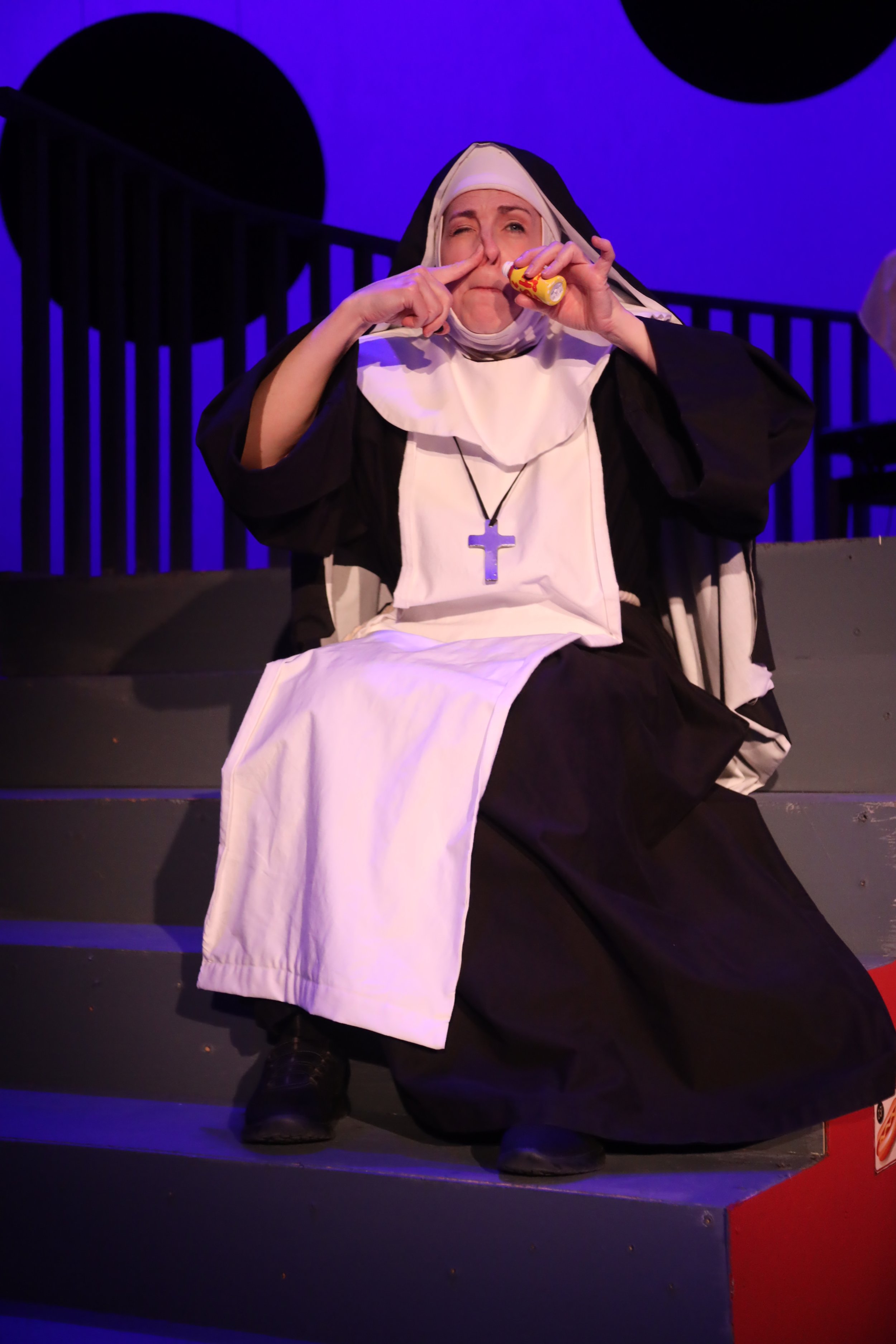 Mother Superior accidentally does poppers