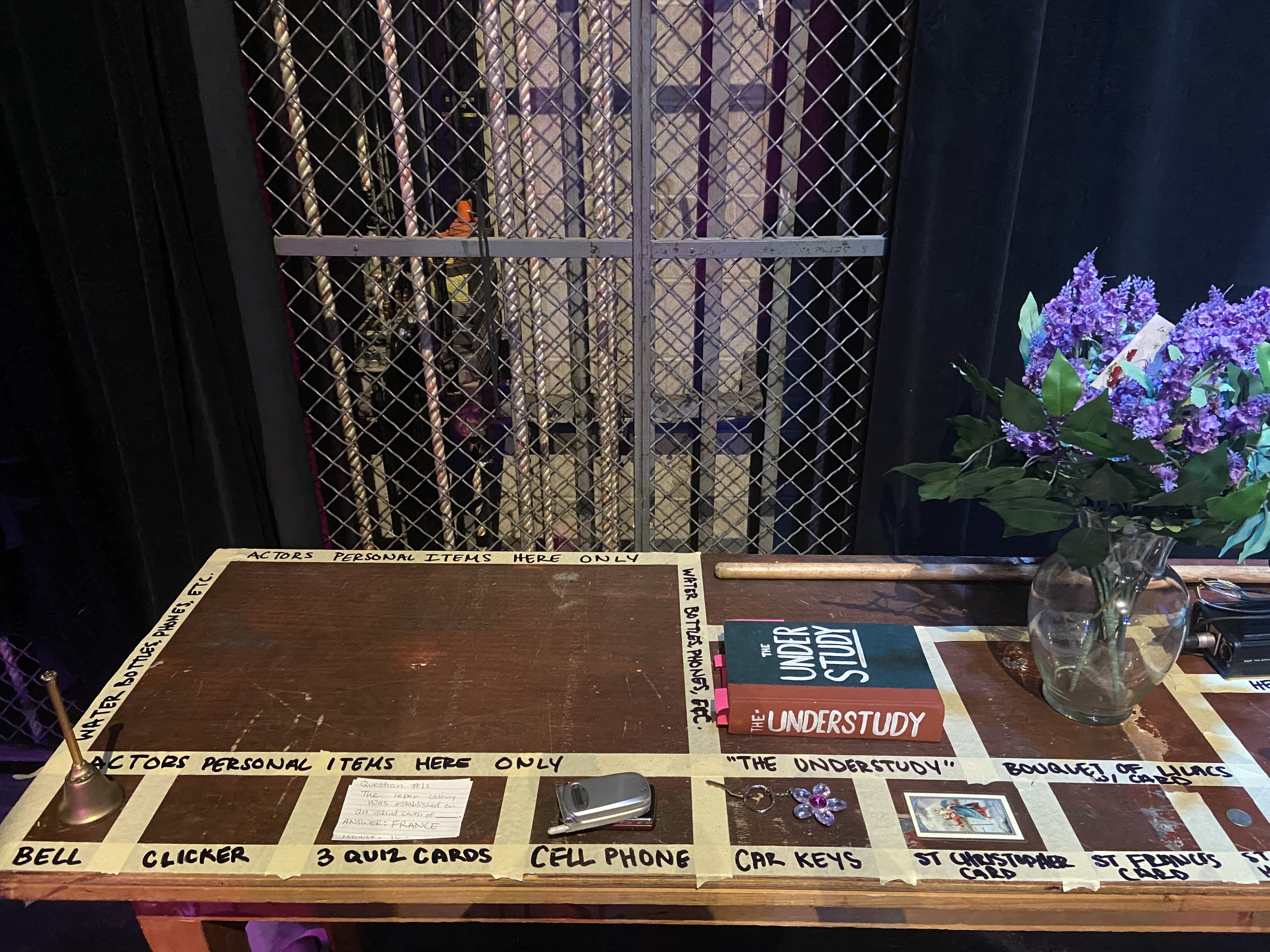 Props Organization Close-up