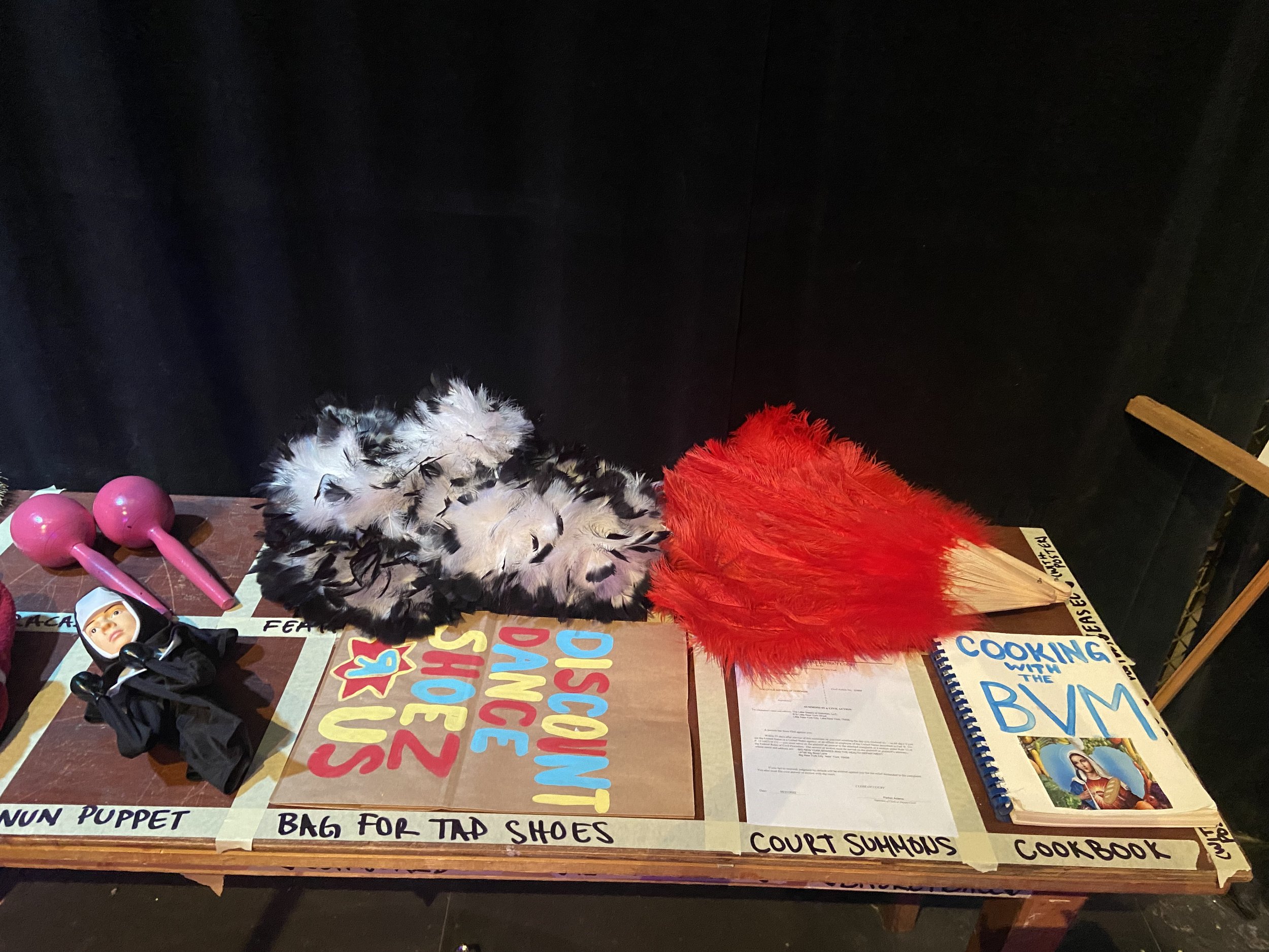 Props Organization Close-up
