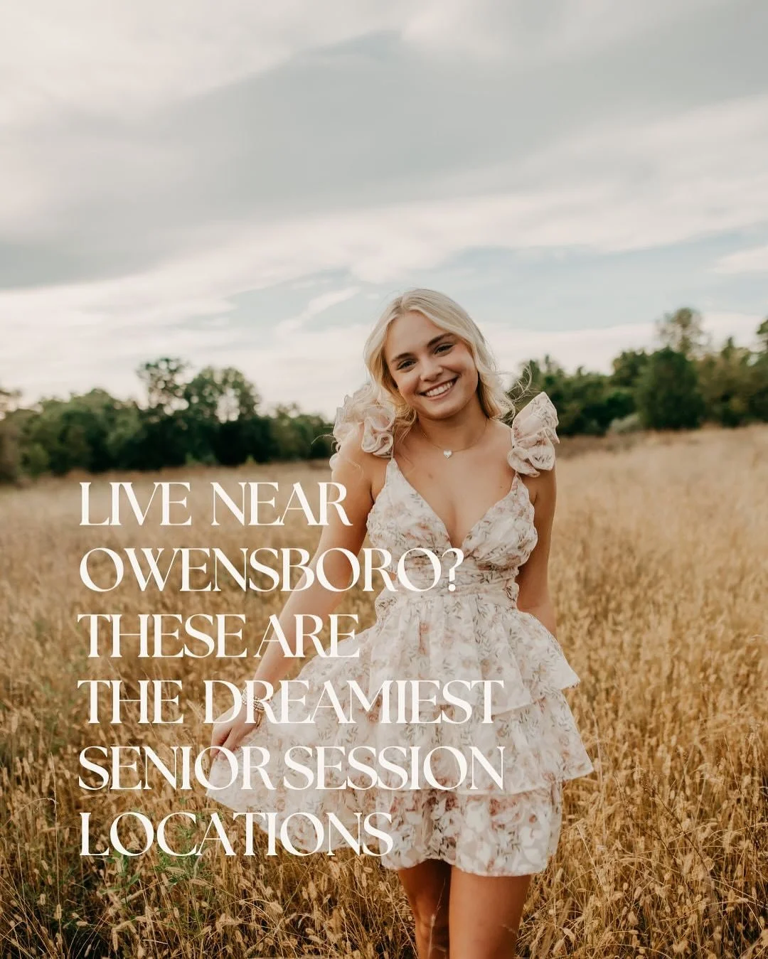 You don&rsquo;t have to travel far to get a movie-scene senior session &mdash; Owensboro is full of stunning spots.
From flower fields to downtown murals, every location has its own vibe&hellip; and one of them has YOUR name on it.

So, which one fit
