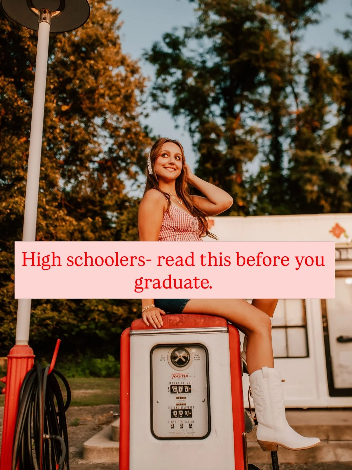 You&rsquo;re living the days you&rsquo;ll talk about someday.

The parking lot laughs.
The late night FaceTimes.
The games. The chaos. The best friends.

It feels normal now&hellip; but it won&rsquo;t always be.

Slow down. Be here. Soak it up.

If y