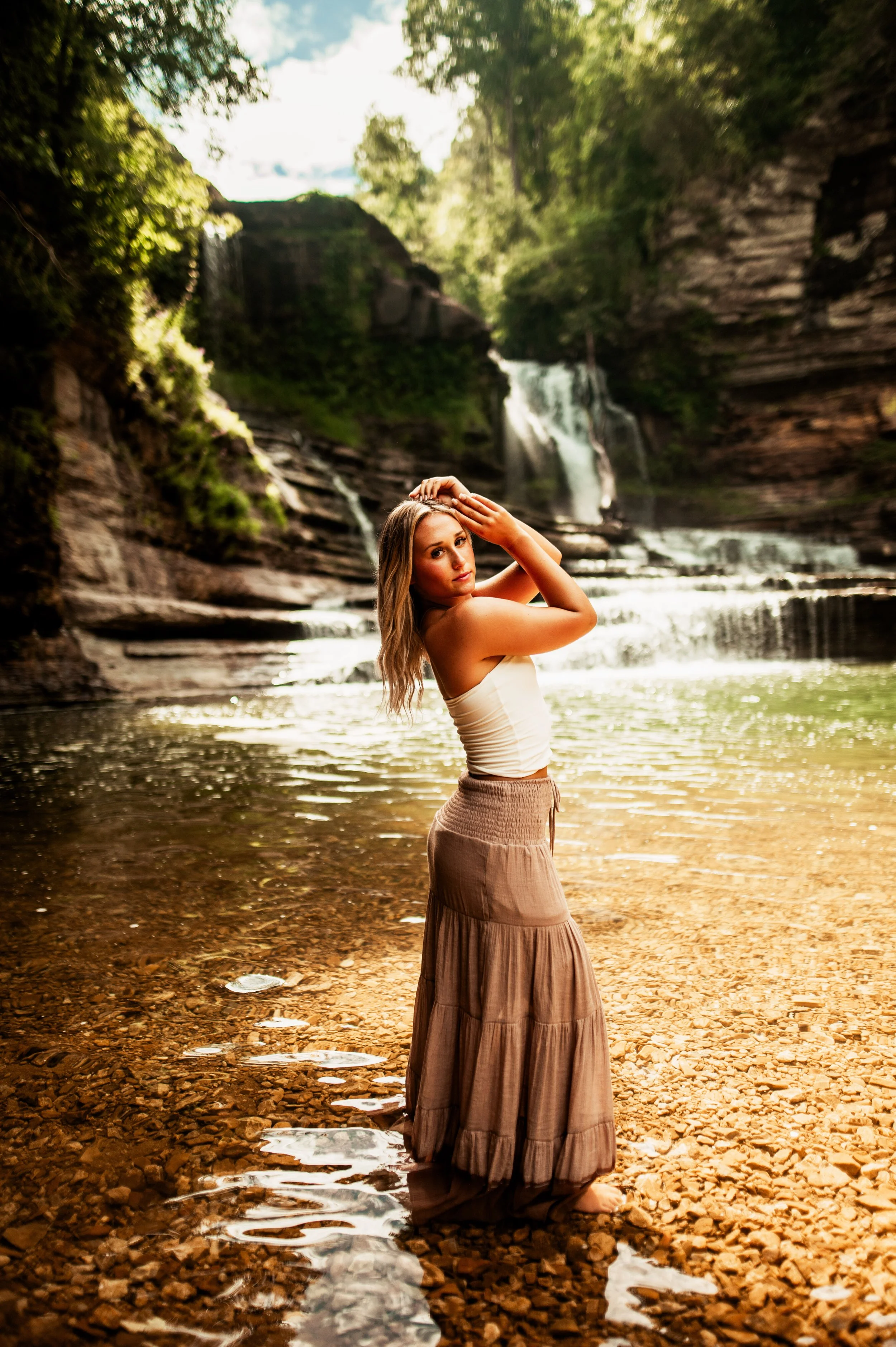Senior Photography Cummins Falls TN