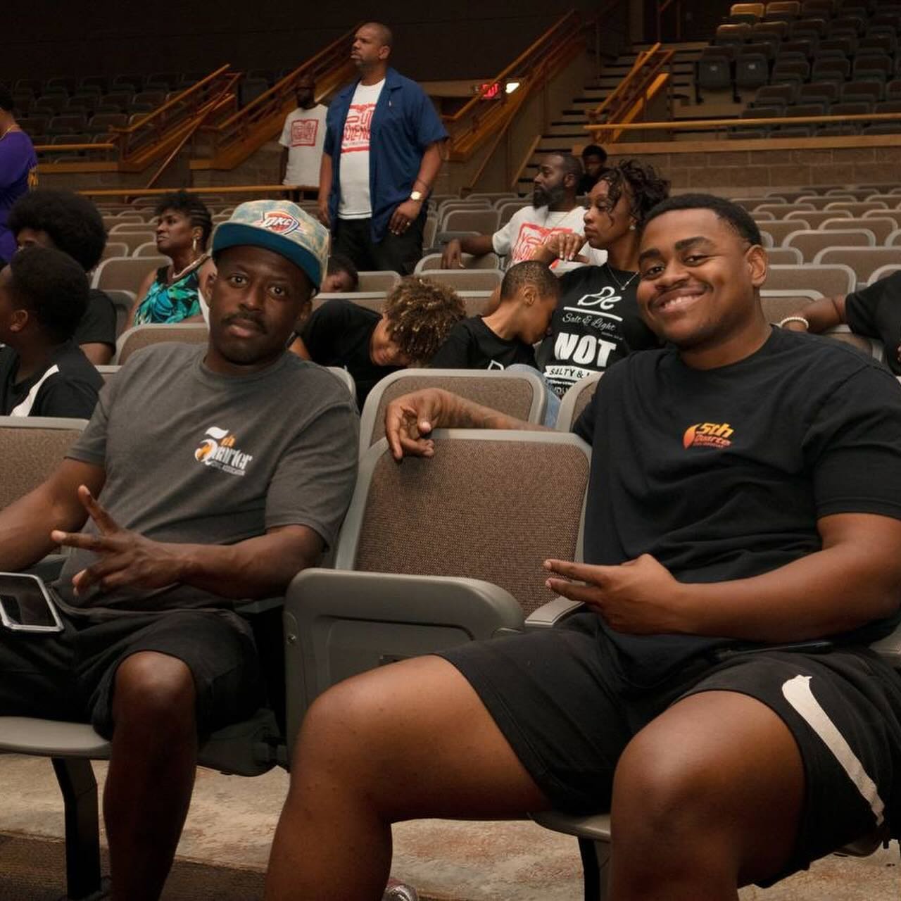 We had the opportunity to go talk to the youth about violence at Douglass Highschool. Kids of today is our future teach them to help one another and not destroy.
“The ultimate weakness of violence is that it is a descending spiral, begetting t
