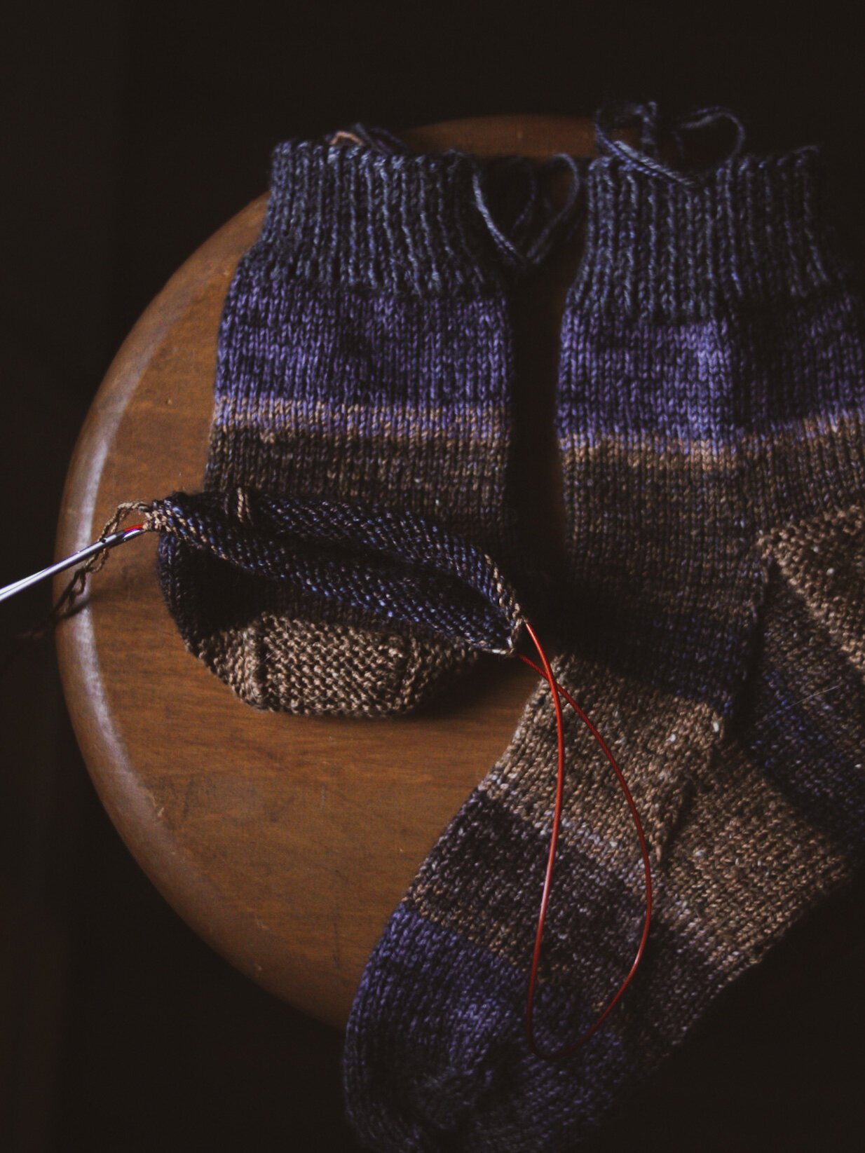 Top Methods of knitting Socks and my new favorite - New Garden Farm