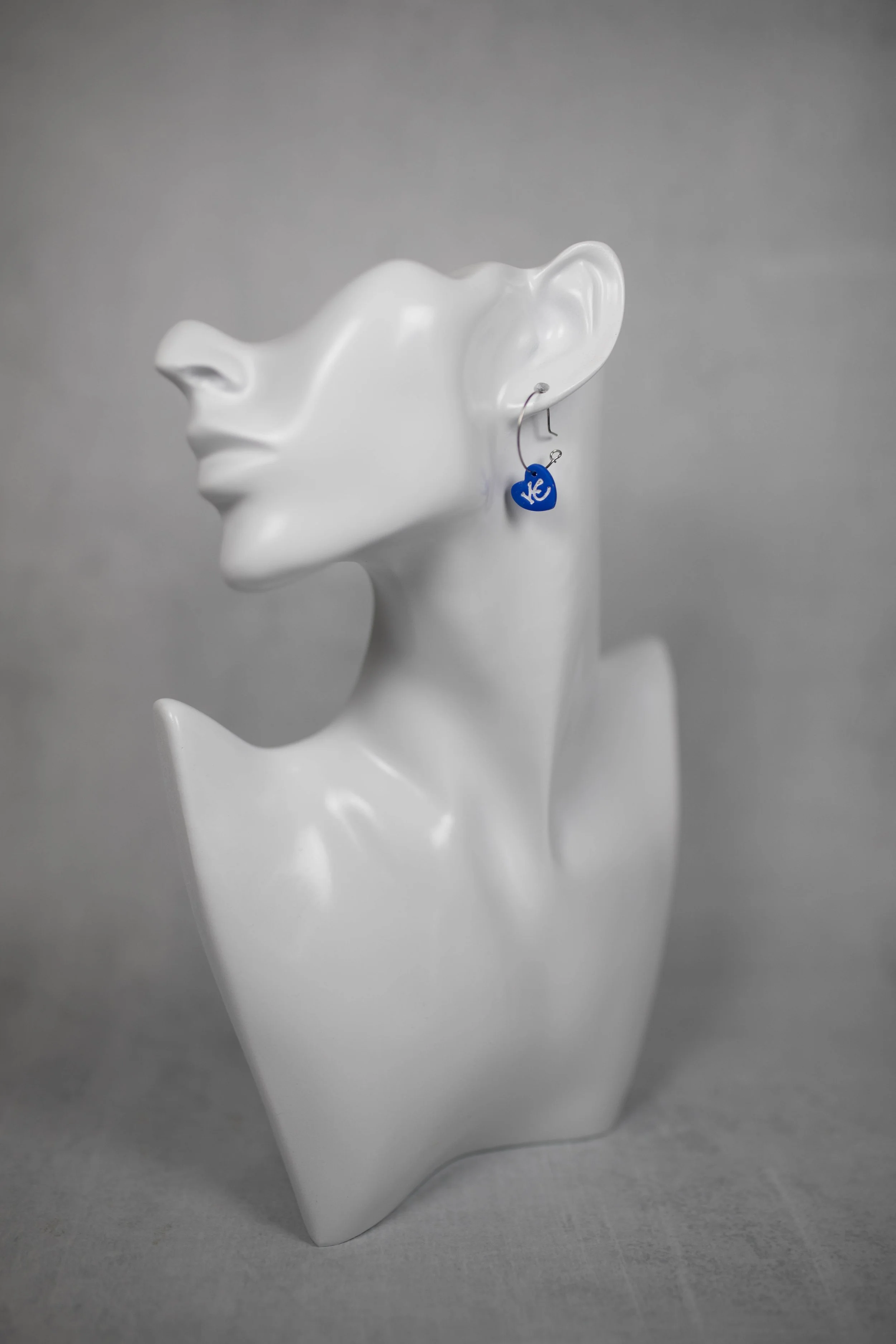 Mini hearts (royal-silver)