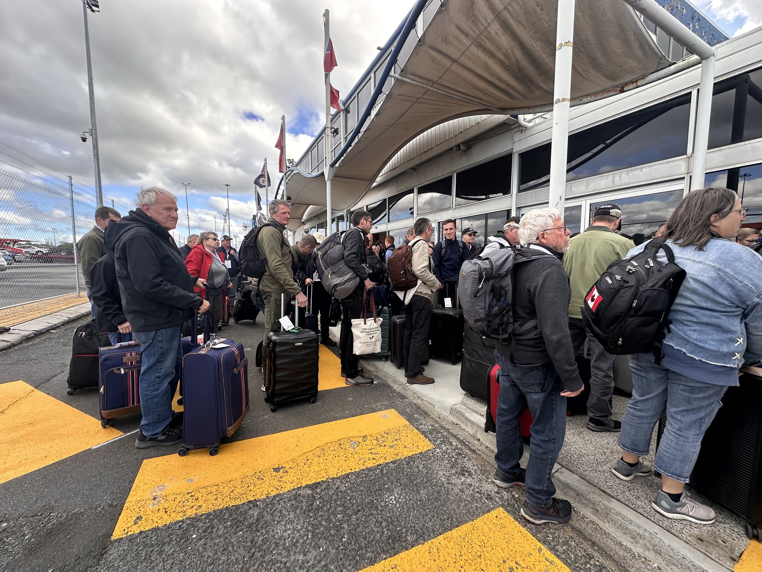 Boarding the Spirit of Tasmania (Photo credit: Tony Butler, Pasture Trials Network)
