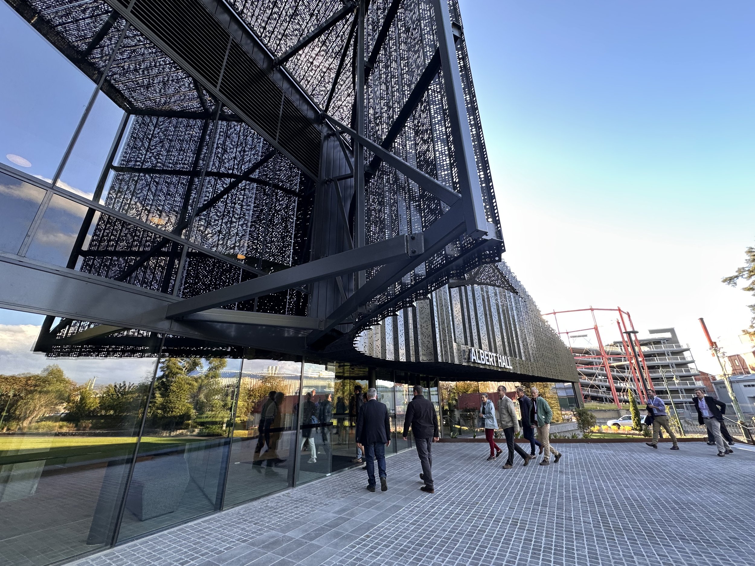 Main dinner at the Albert Hall (Photo credit: Tony Butler, Pasture Trials Network)