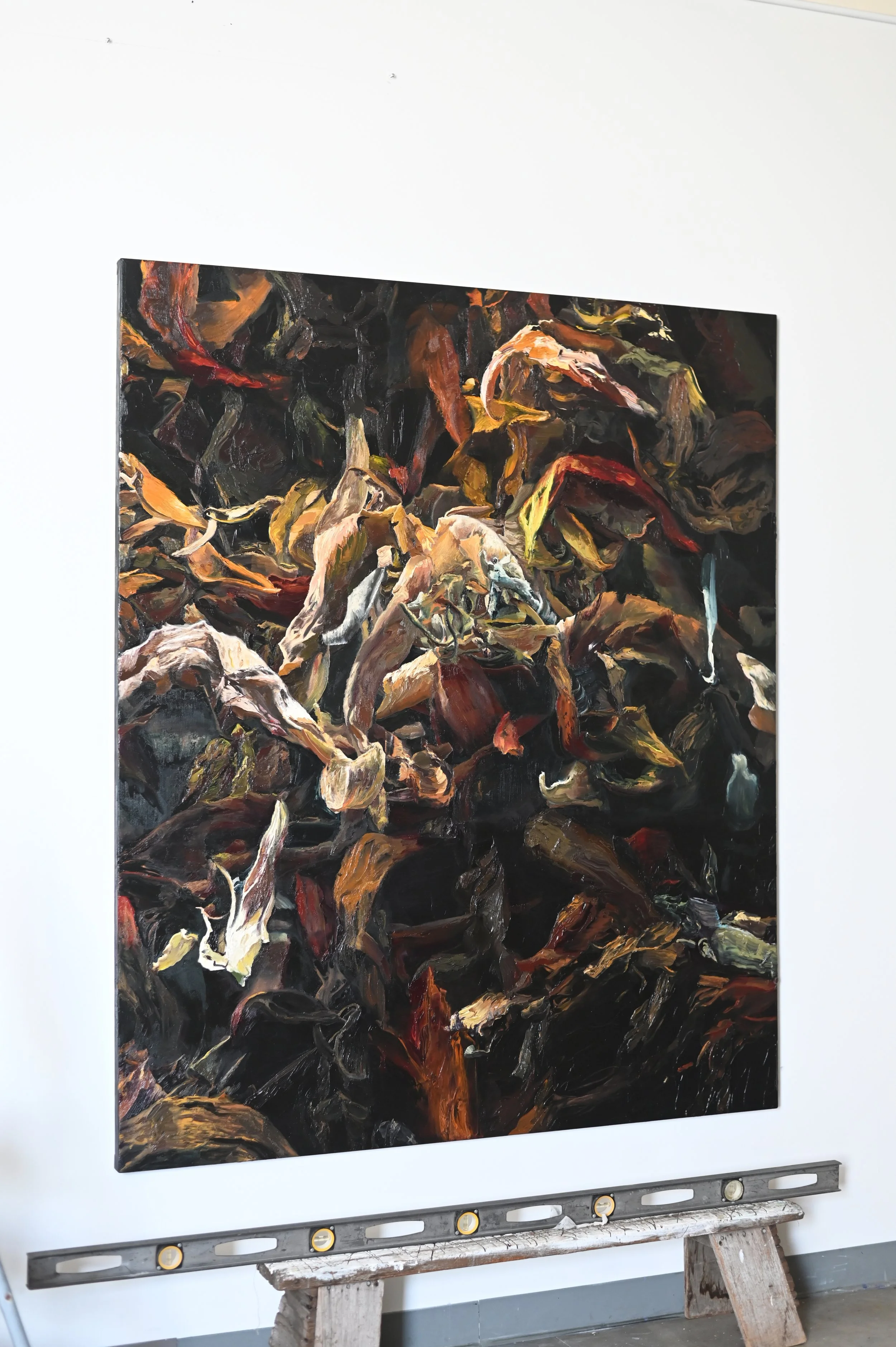 The Swimmer/ 60x72 inch/ Oil on linen/ 2025