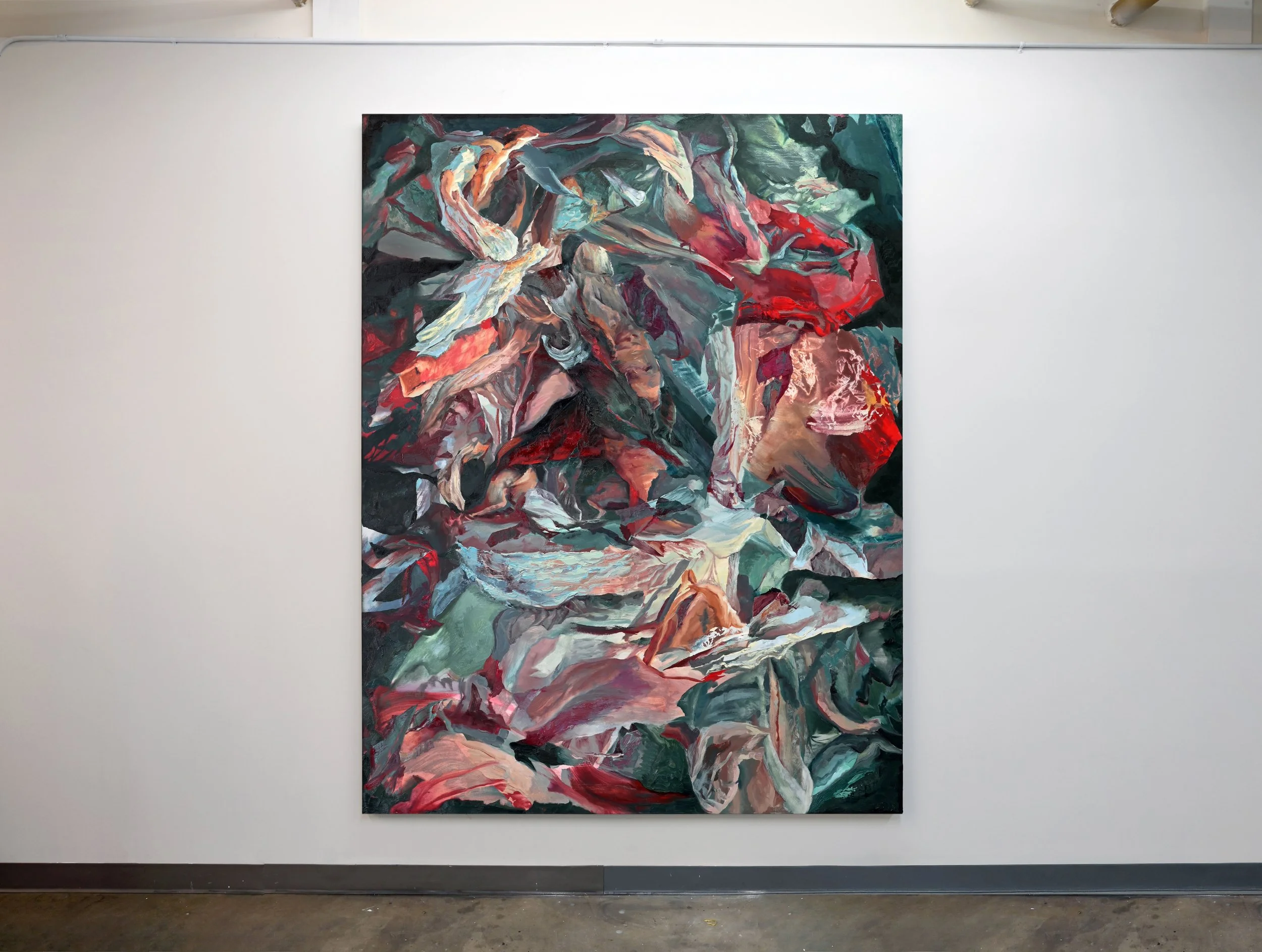 The Hermit/ 76x98inch/ Oil on canvas/ 2025