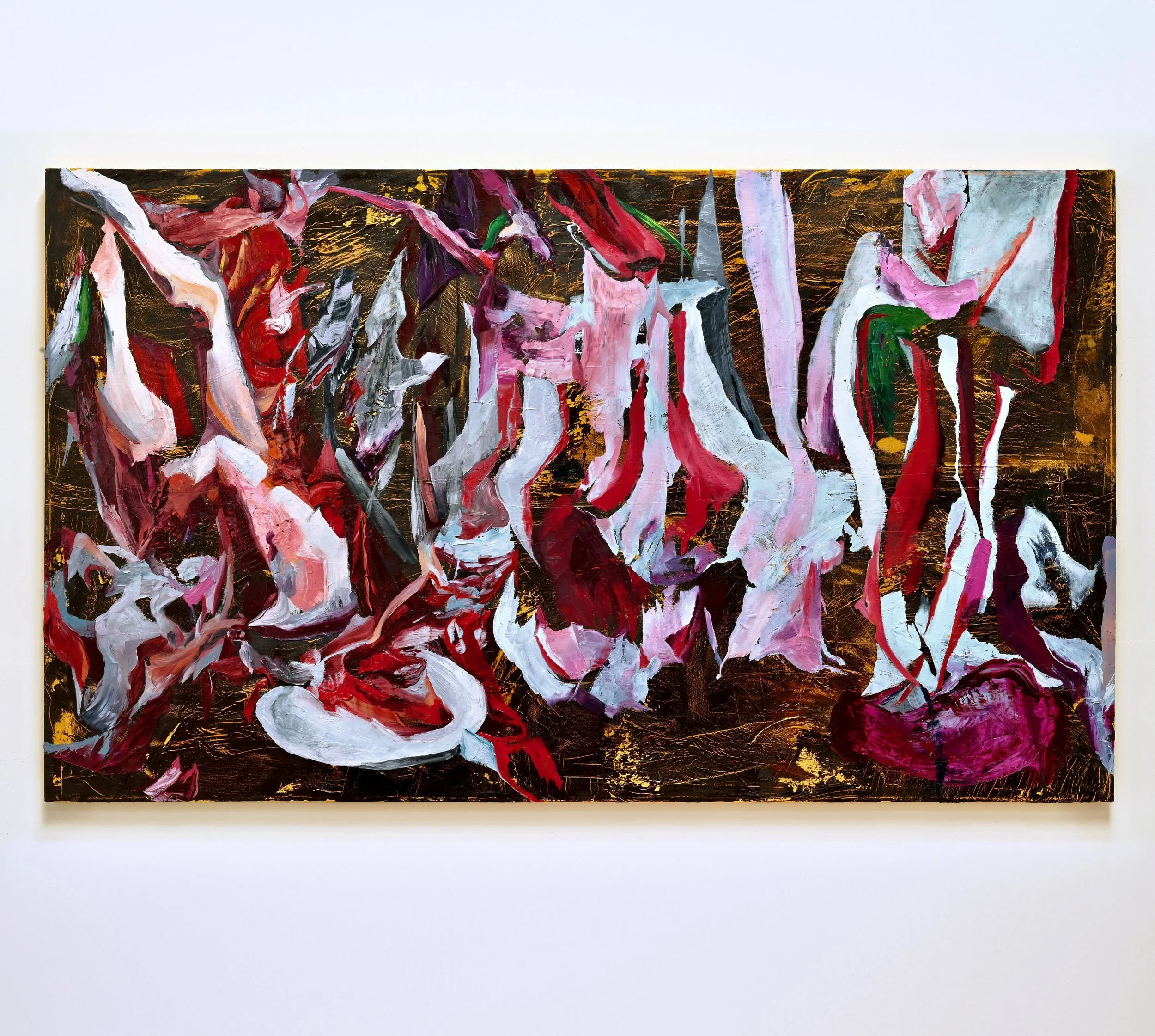 Ex-mas Feast/ 42x72 inch/ Oil on canvas