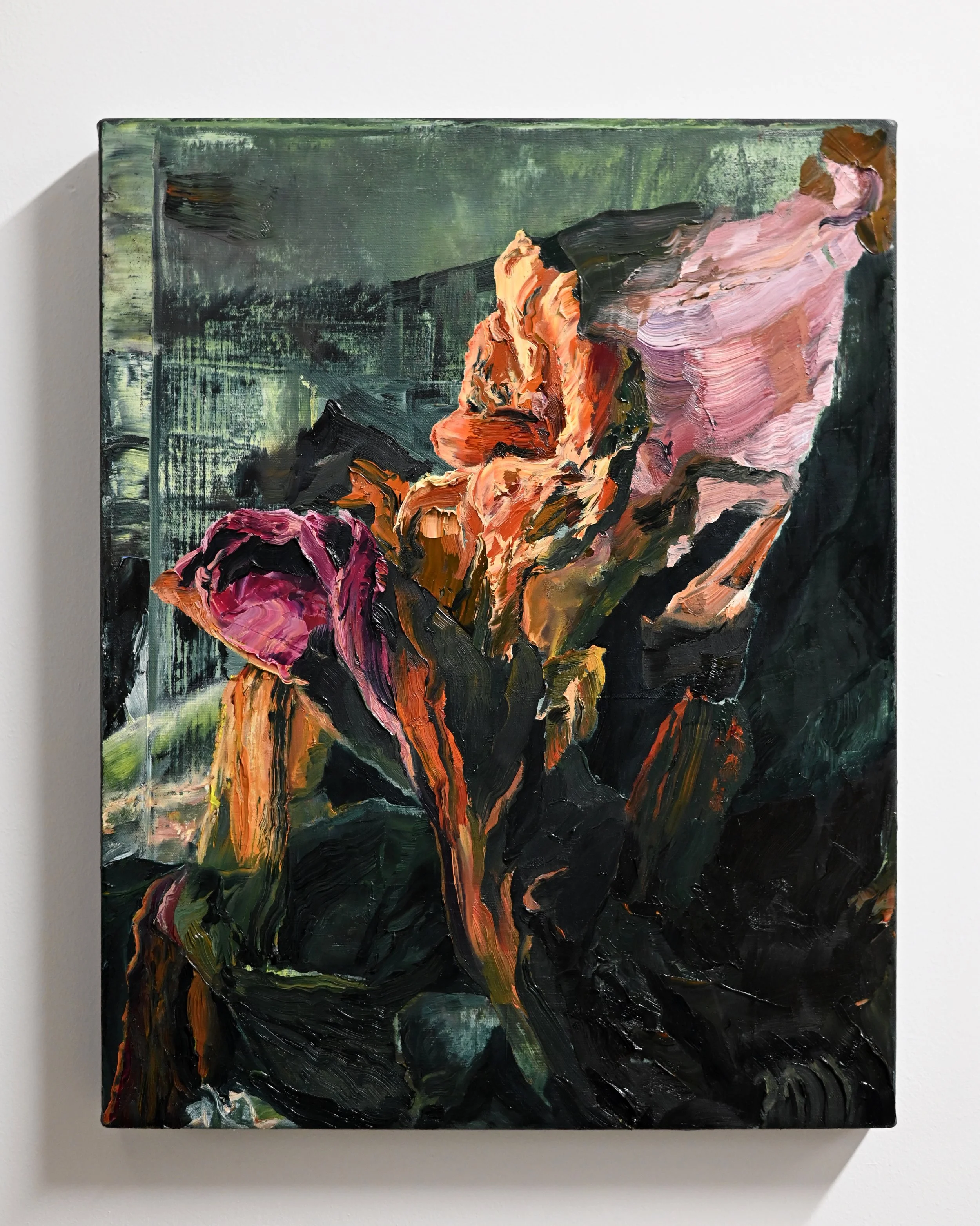 The Thinker/ 14x20 inch/ Oil on Canvas