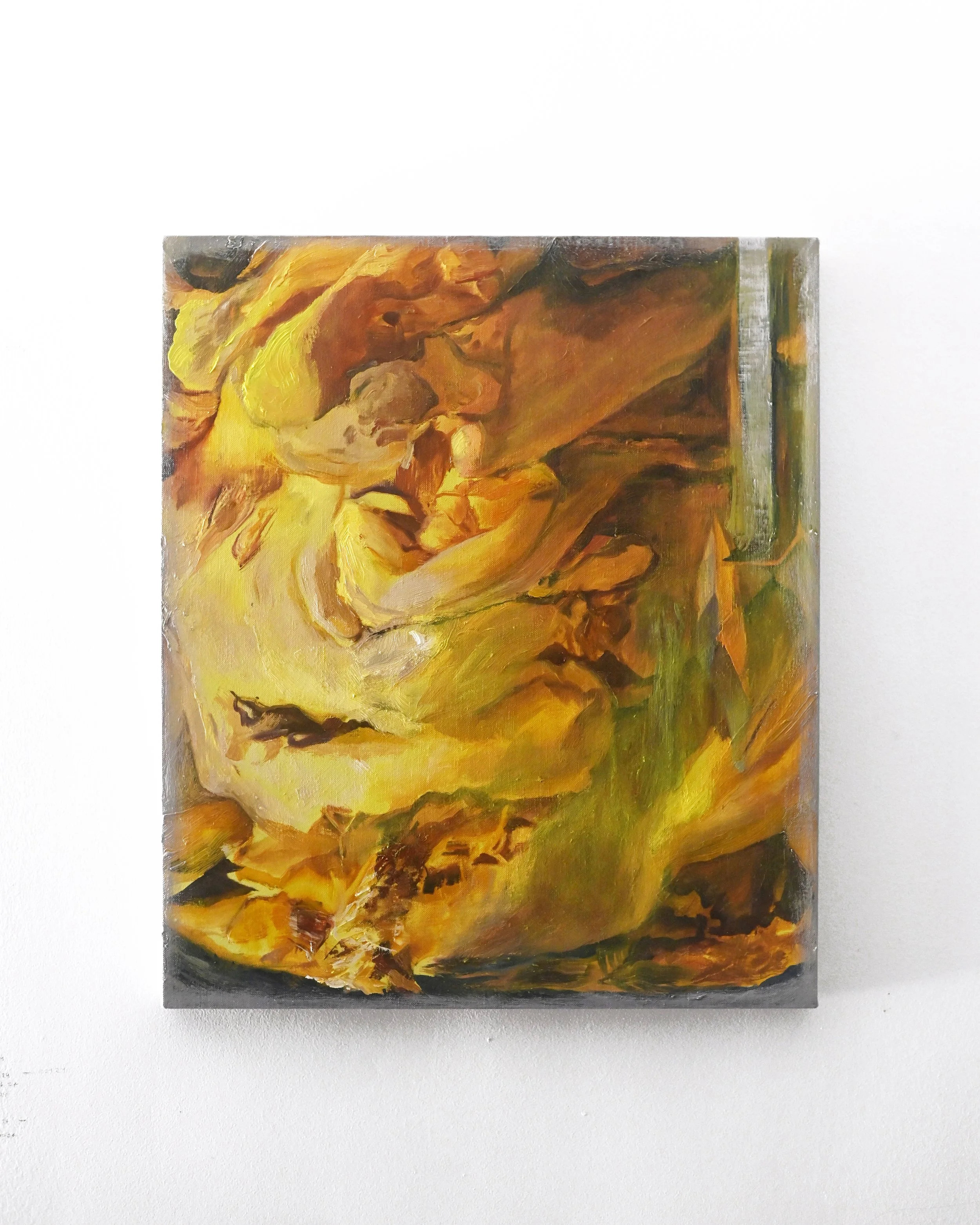 Slow Oil Drift/ 24x28 inch/ Oil on linen/ 2024