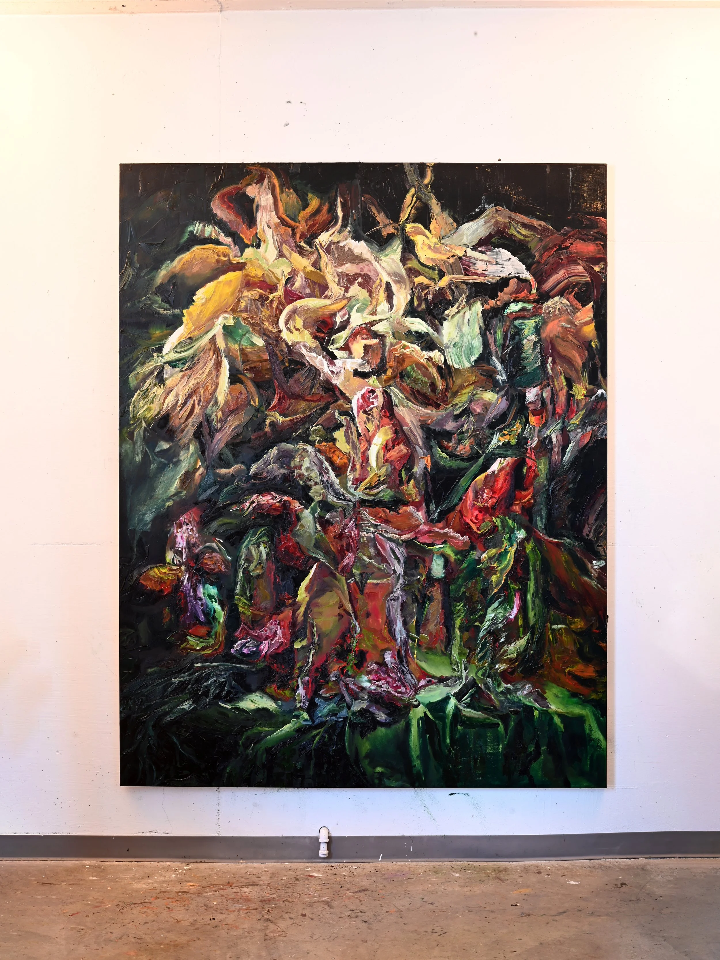 Tov Wa Ra/ 76 x 98 inch/ Oil on Canvas/ 2026