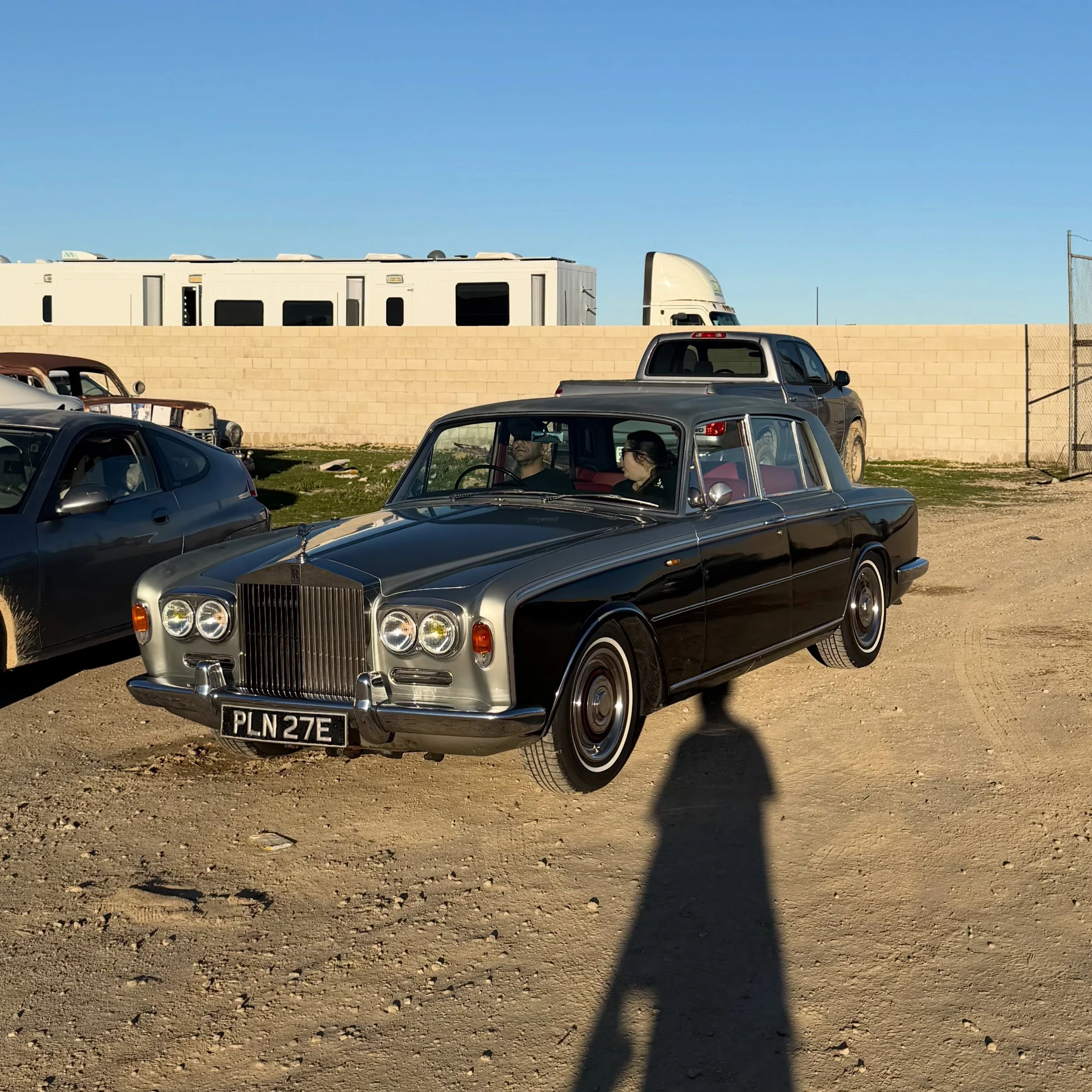 Vintage Rolls Royce picture car provided for Lucki @deadboylife &ldquo;Dr*gs R Bad&rdquo; album trailer directed by @whylonewolf
