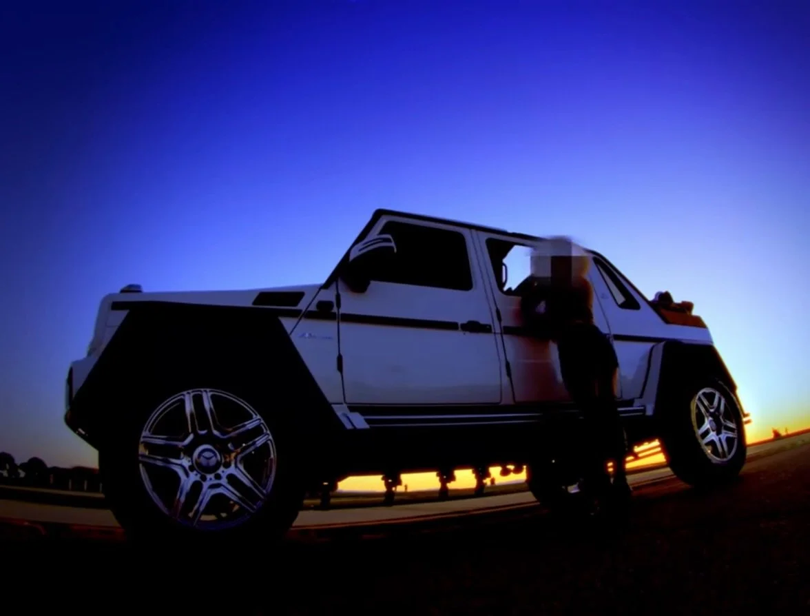 Maybach G 650 Landaulet Provided for &lsquo;Everything Allocated&rsquo; directed by @seankellytfm we&rsquo;re very proud to have placed such a rare vehicle for this. Thank you for the trust 🍊