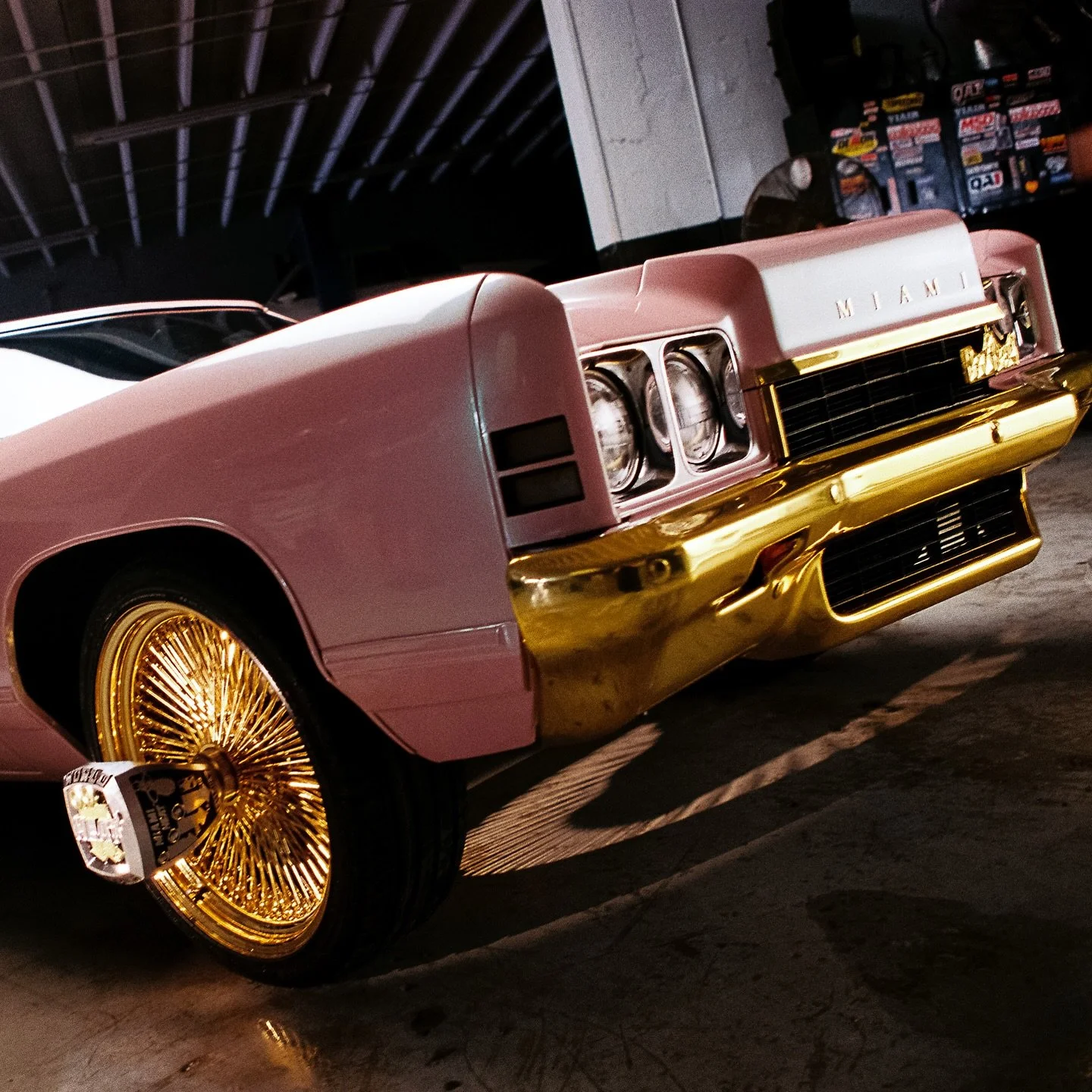Custom Donk picture car built for the release of @nikebasketball &lsquo;s LeBron 23 &lsquo;Miami Twice&rsquo; , this &lsquo;72 Caprice project was a fun challenge considering we wanted to satisfy client creative while staying within traditional Donk 