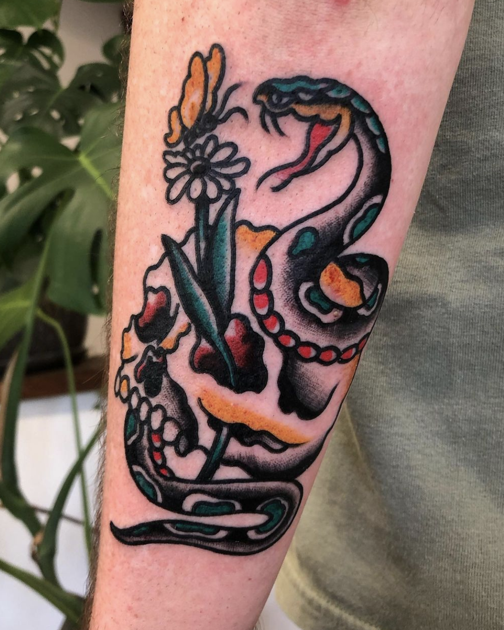 Trever Carter — Electric Monarch Tattoo