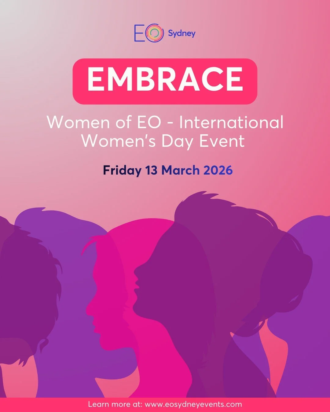 ✨ Calling all female entrepreneurs ✨
Whether you&rsquo;re a member of EO or not, you are so welcome. This event is for women in business who want to connect, be inspired, share stories, and spend time with like-minded women in a fun, uplifting space.