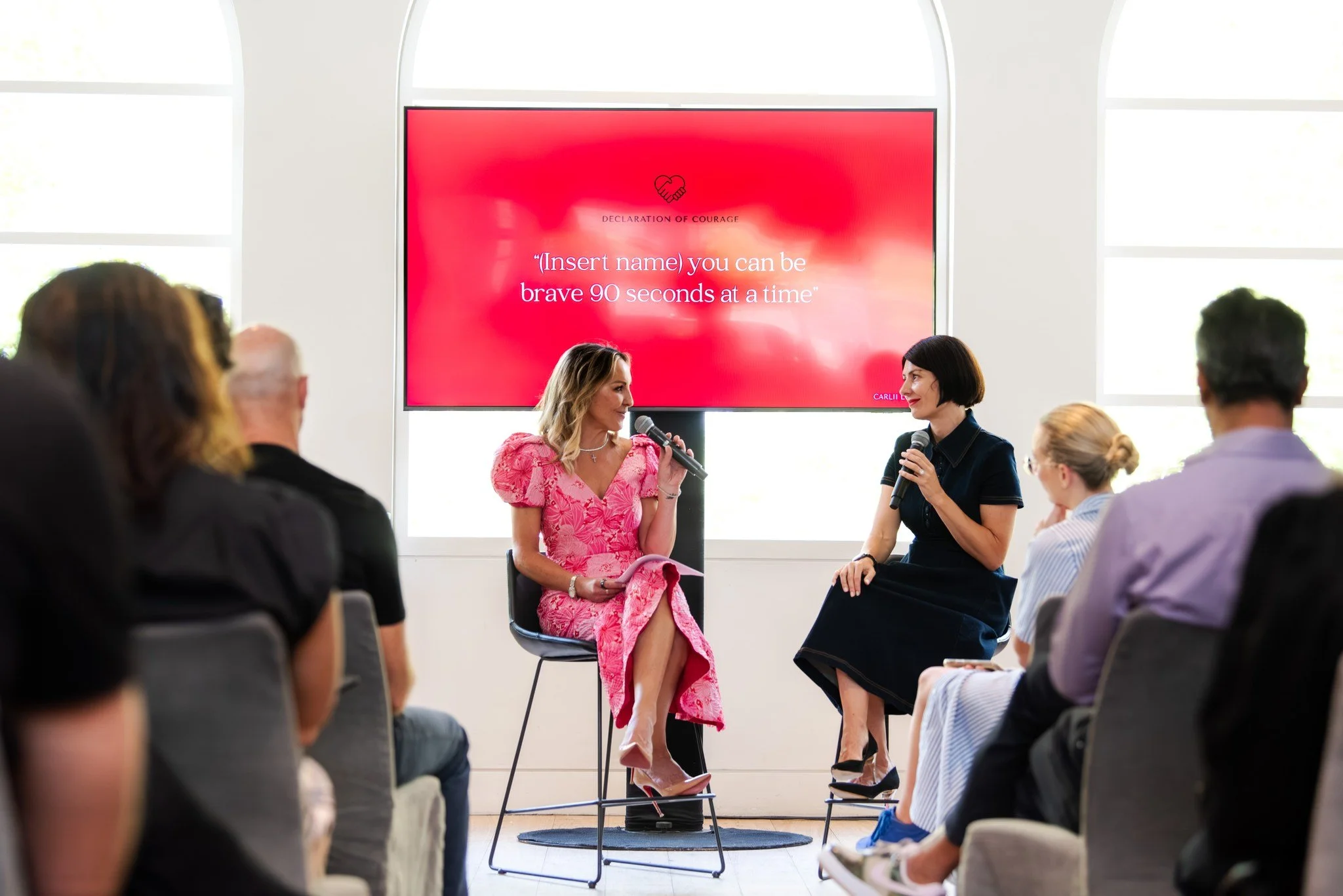 On Tuesday, @carlii_lyon brought the honesty we all needed.

In Courage to Be Seen, she challenged our members to unpack what&rsquo;s really keeping them invisible and make one simple shift that can change how they&rsquo;re seen, heard and remembered