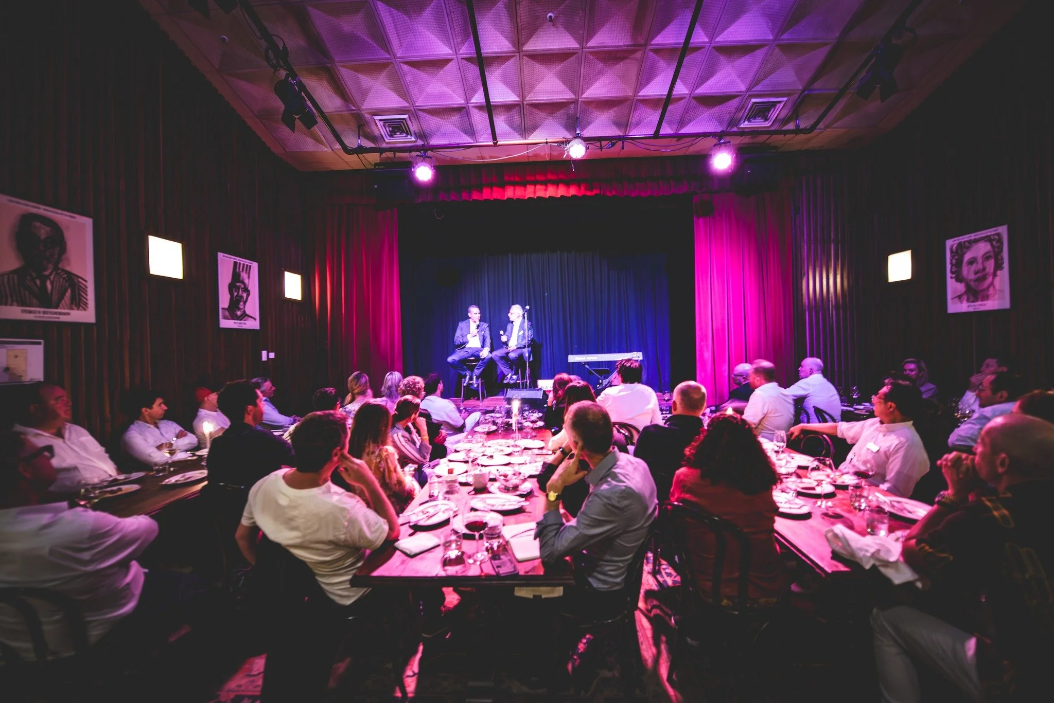 Last Thursday, we hosted our exclusive Tenured Member event at the stunning Hubert Theatre, featuring Shaun Bonett, Founder &amp; CEO of Precision Group and Co-Founder of Prezzee.

In an intimate setting, Shaun shared candid insights on growth, decis
