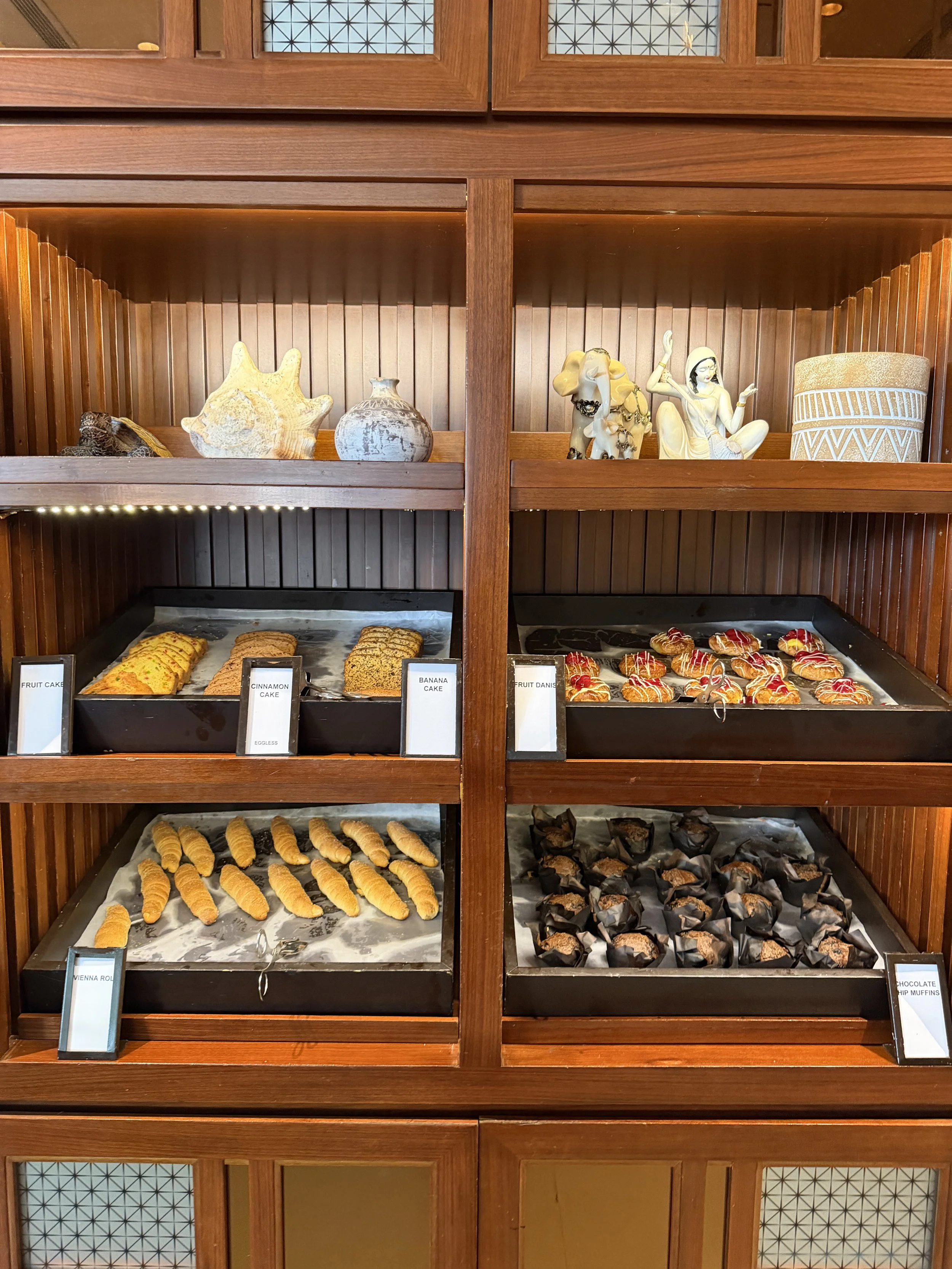 Hilton Colombo Residences Flow breakfast buffet pastries.JPG
