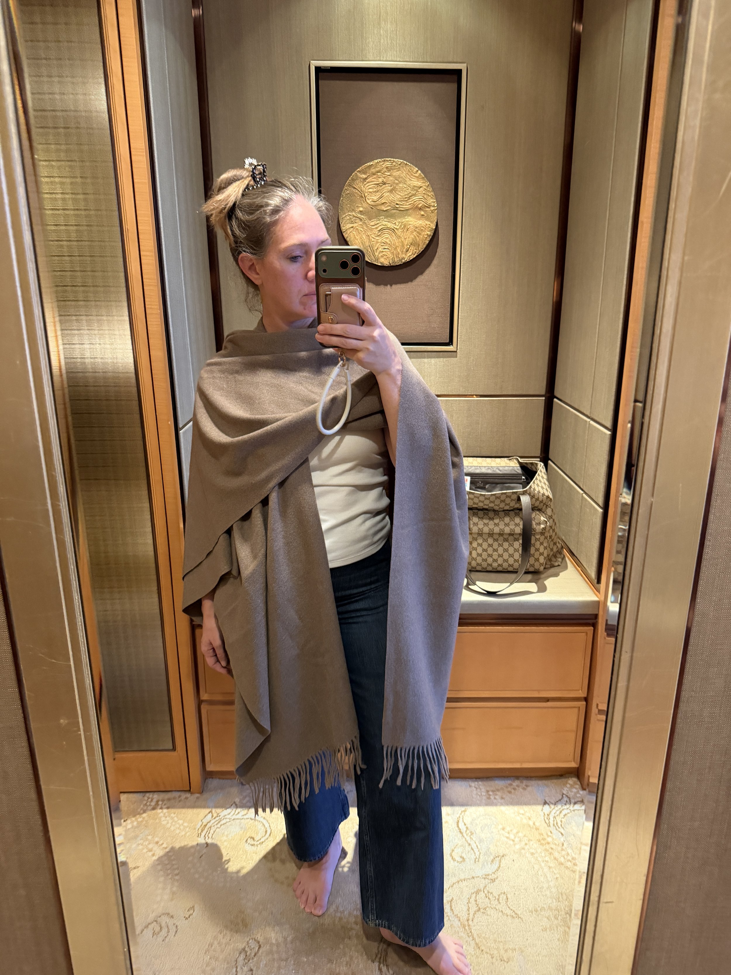 mongolian cashmere shawl