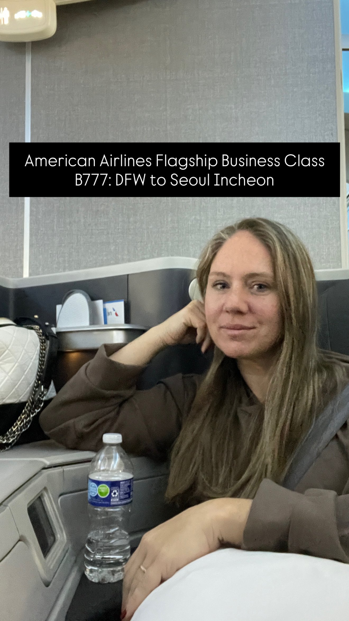 American Airlines Flagship Business: B777 Dallas to Seoul