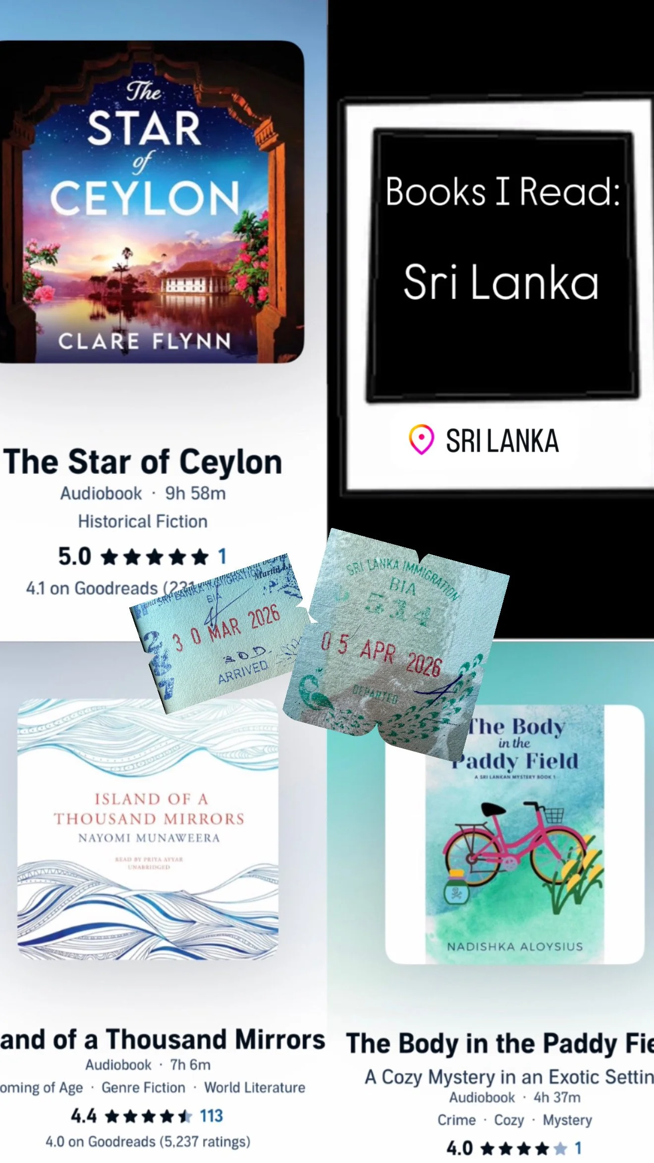 Books I Read: Sri Lanka