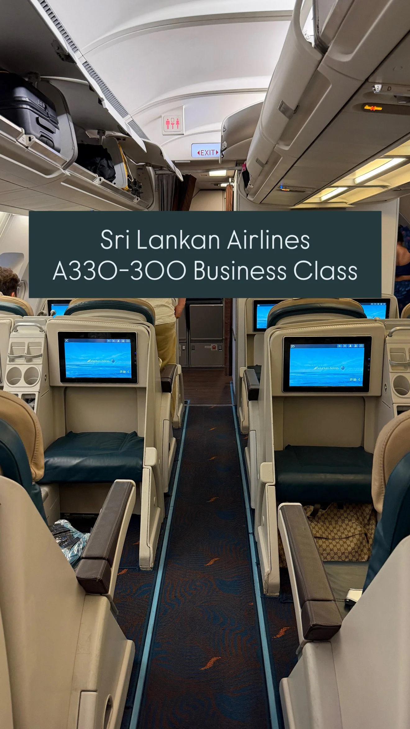 Sri Lankan Airlines Business Class Review: A330-300 Colombo (CMB) to Seoul (ICN)