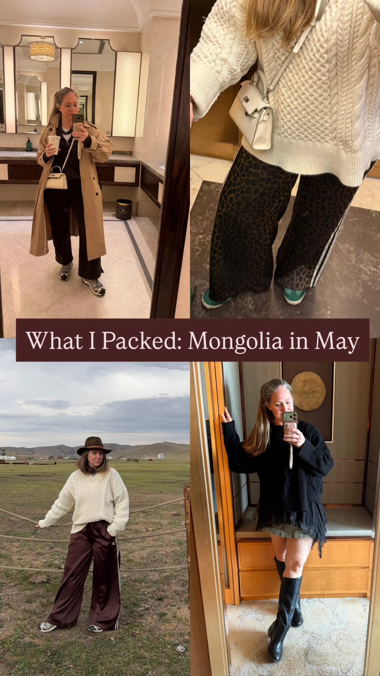 What I Packed: Mongolia in May (Ulaanbaatar and Terelj National Park)