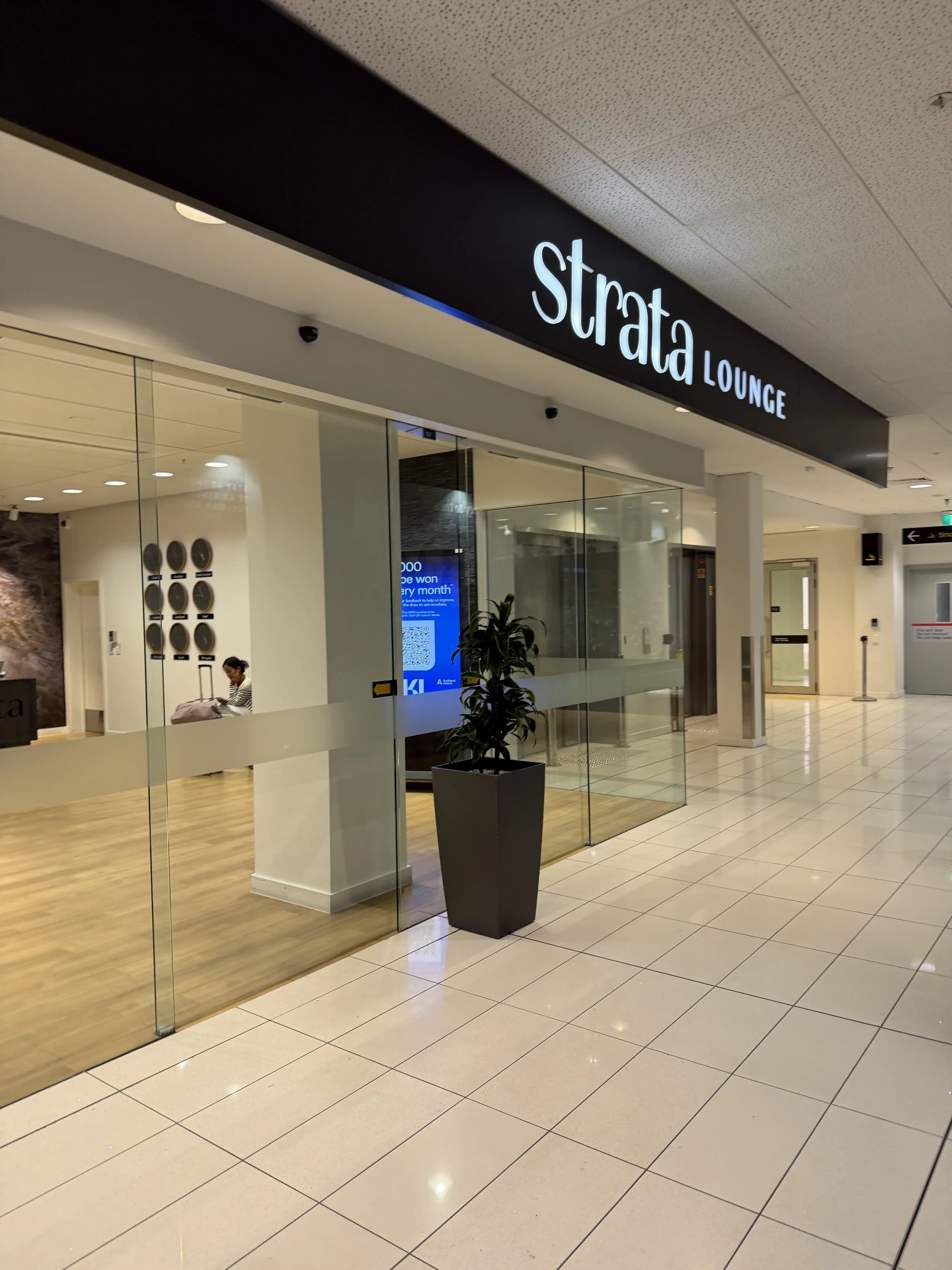 Auckland Airport: Strata Lounge (International Terminal)