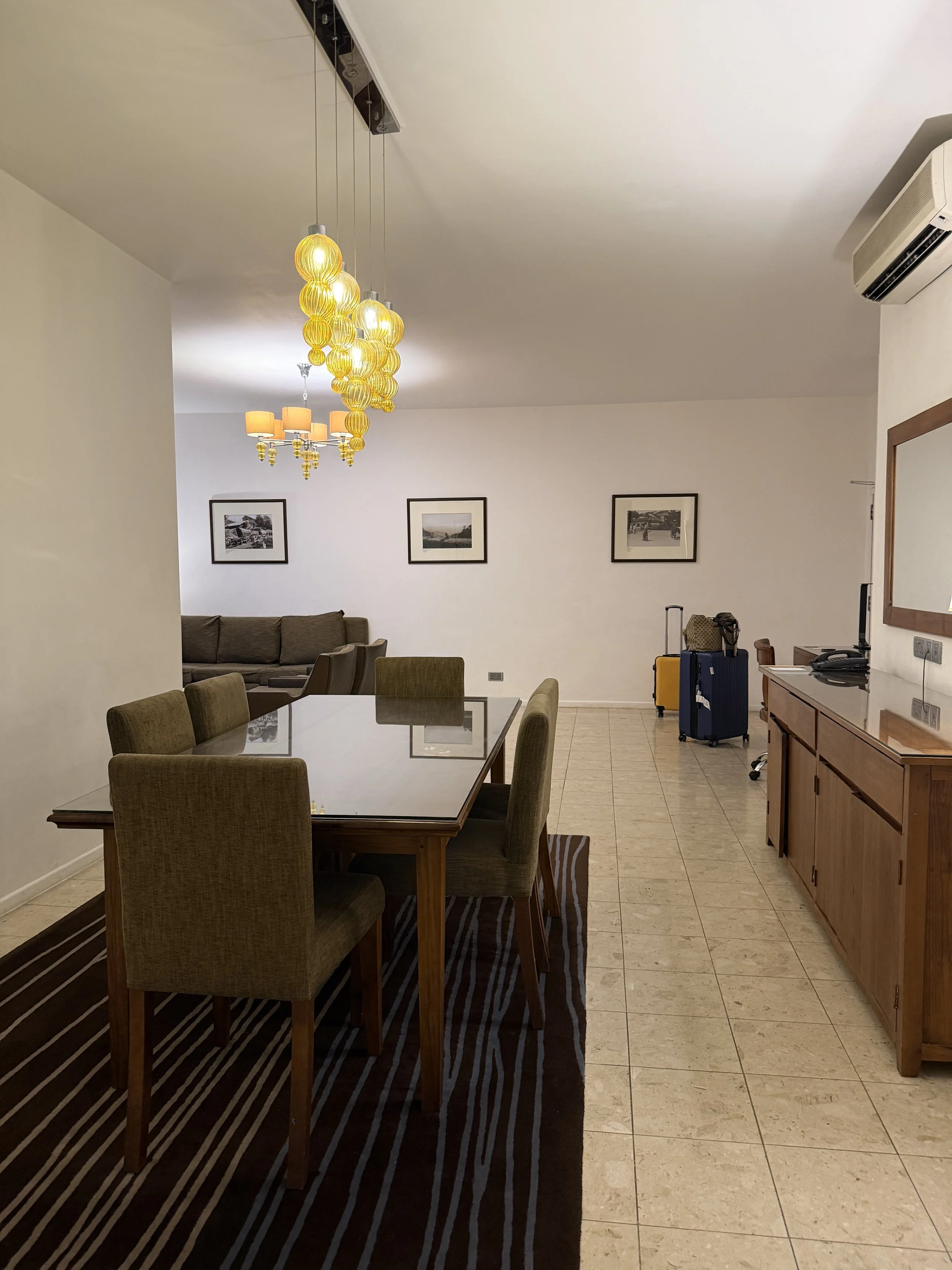 Hilton Colombo Residences main entry living space dining.JPG
