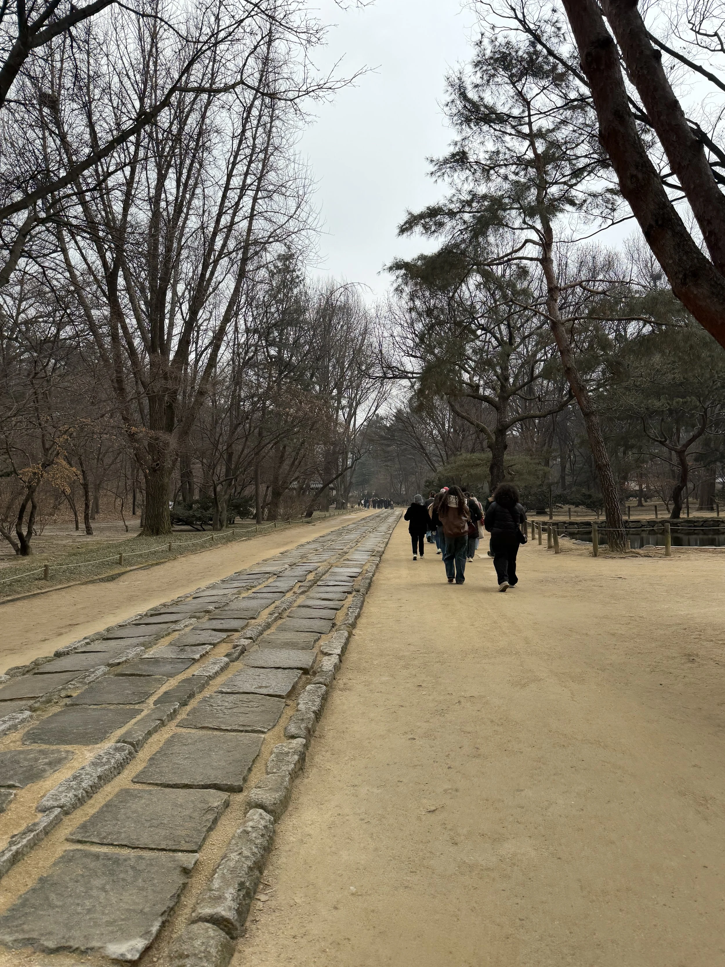 the spiritual pathway at Jongmyo Shrine