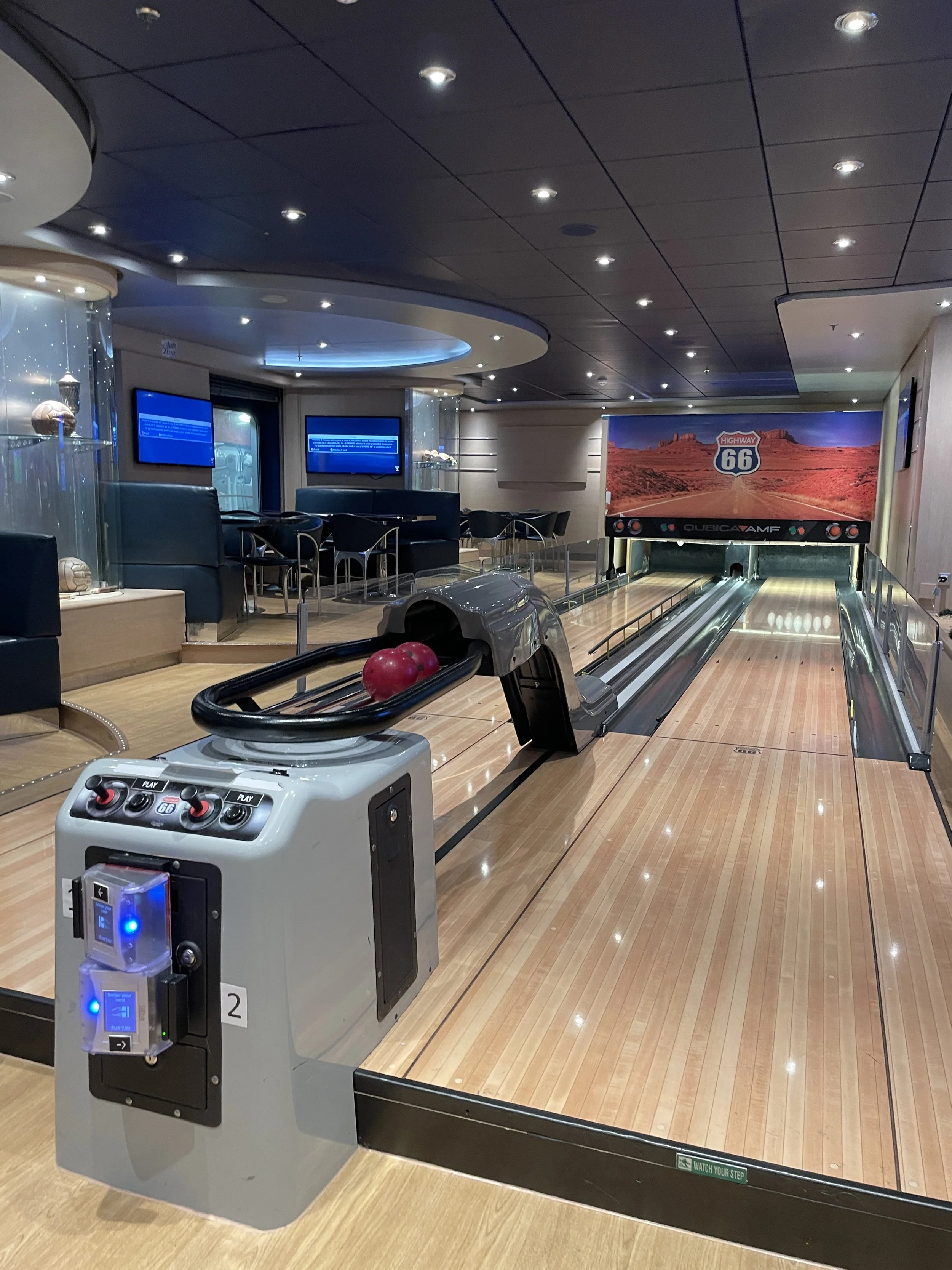 MSC Preziosa bowling alley.JPG