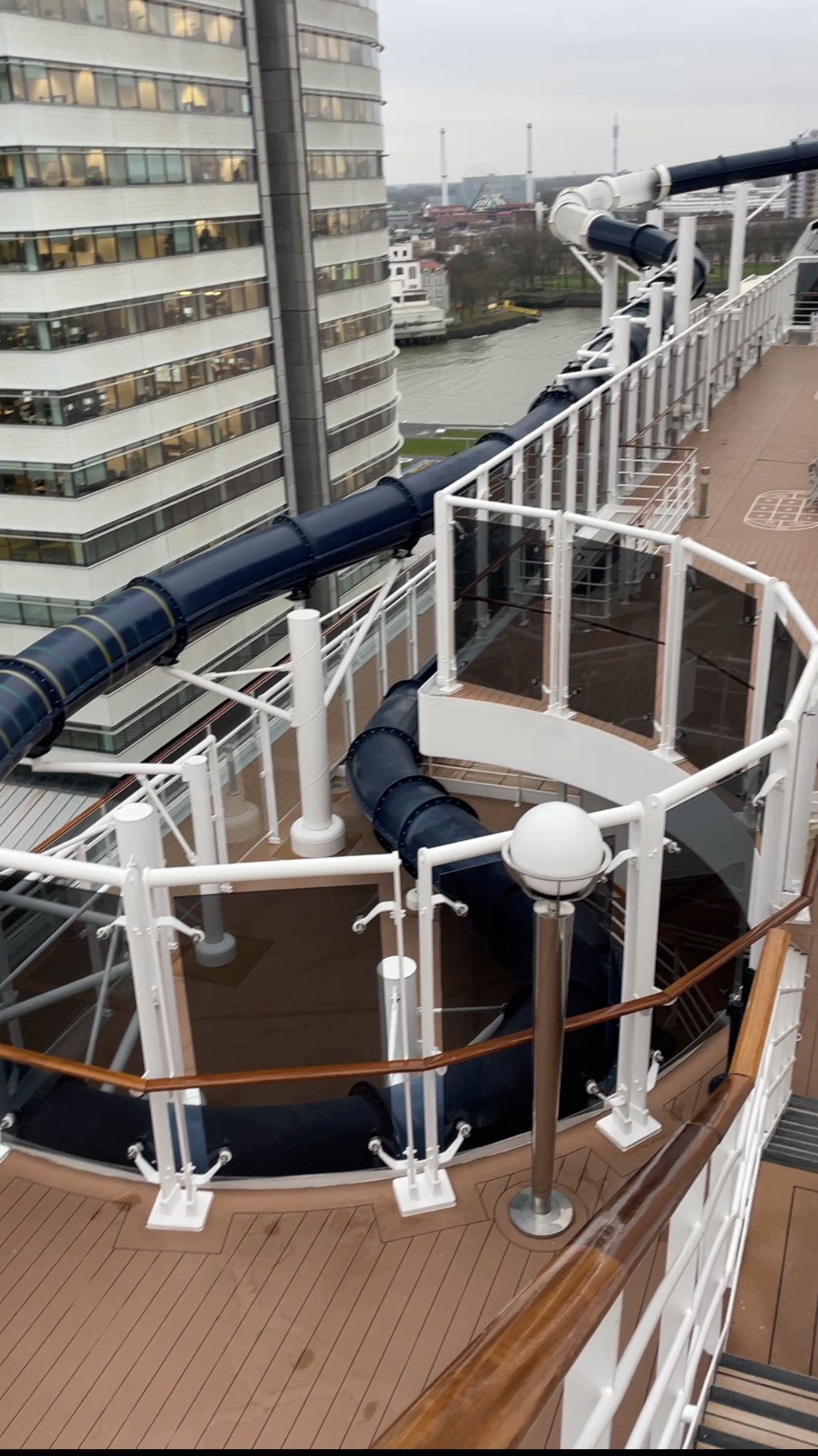 MSC Preziosa water slide over the side of the ship.png