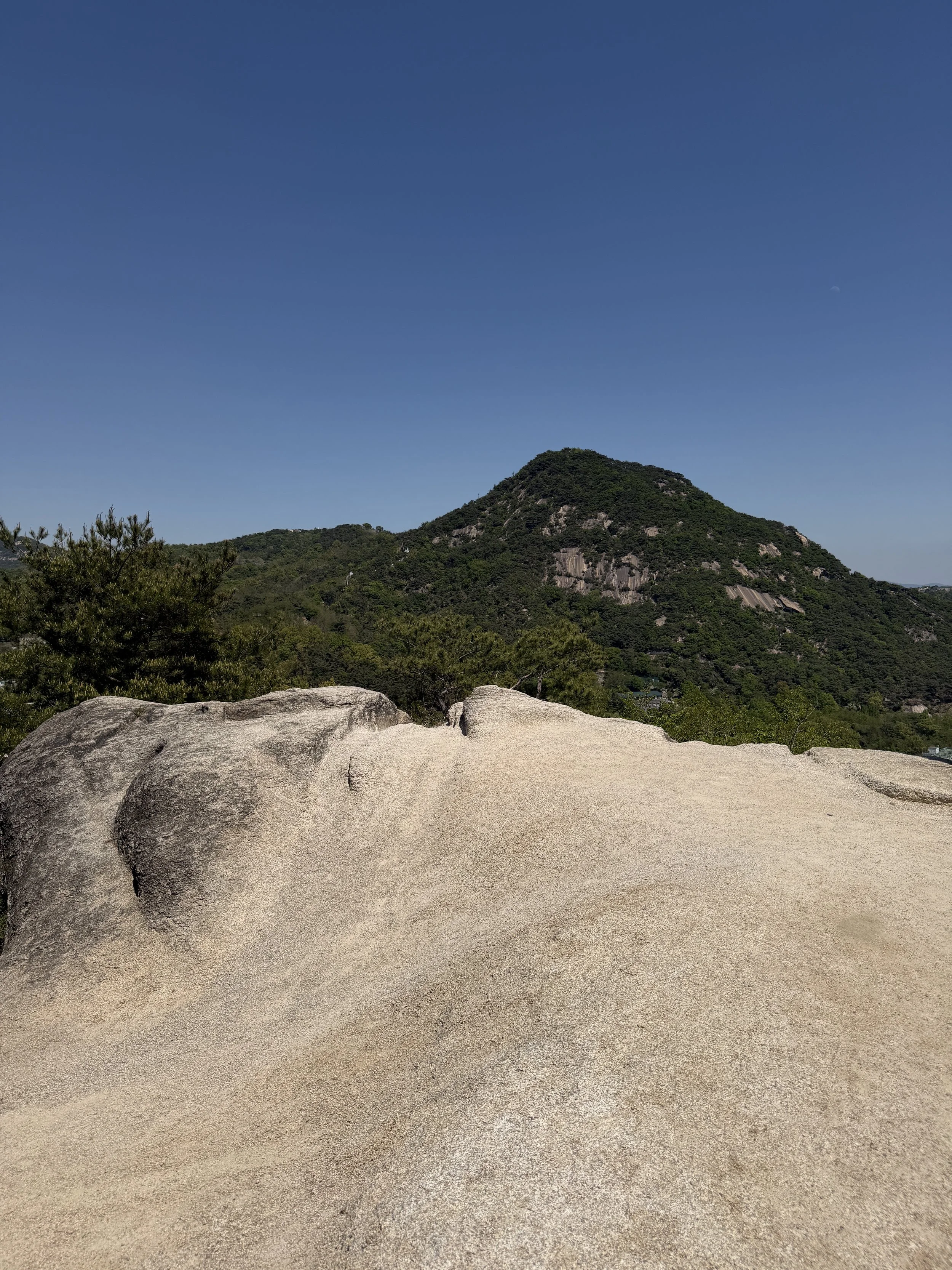 rocky mountain inwangsan sidways face.JPG
