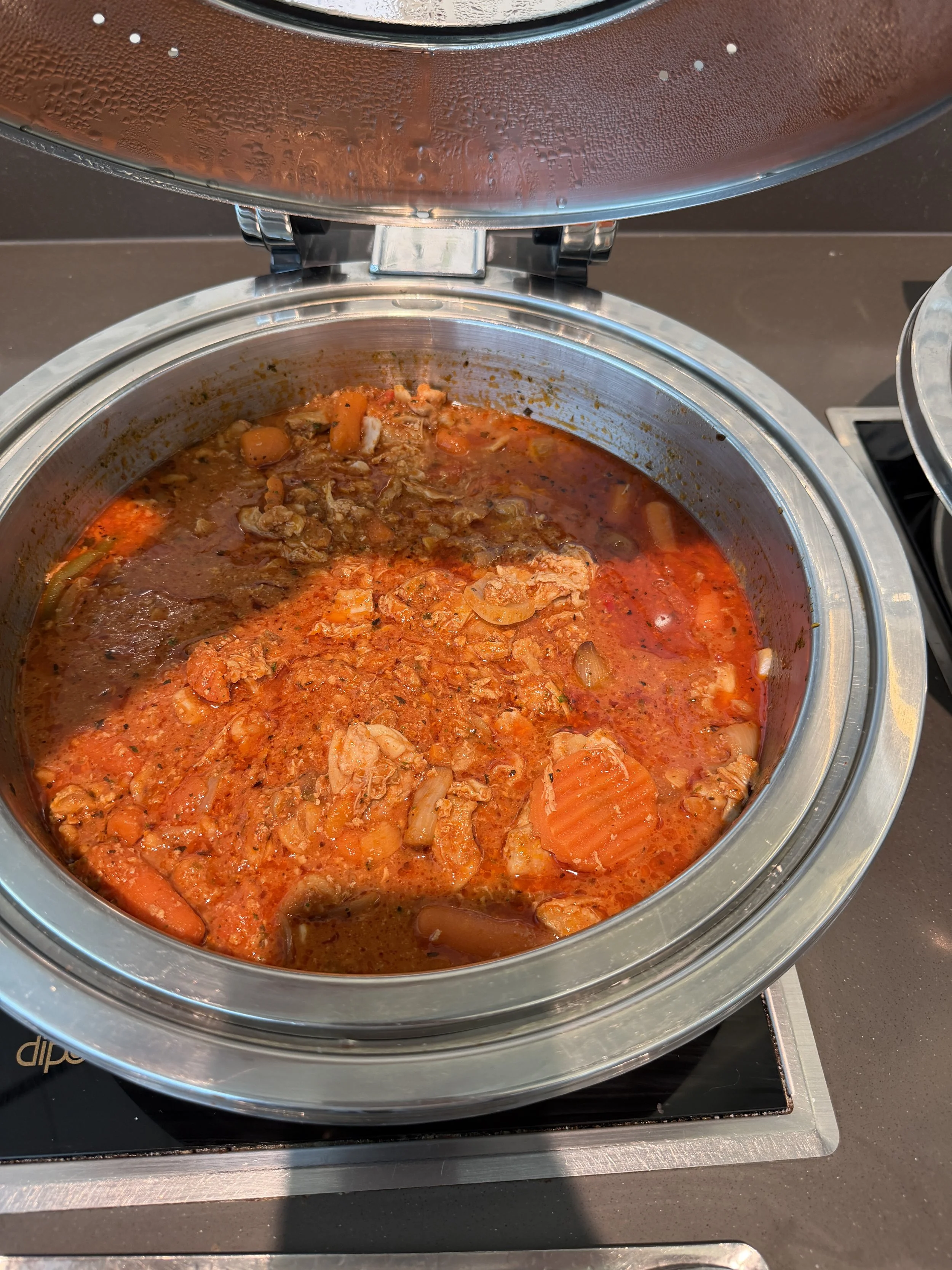 kal lounge chicken stew hot food bar.JPG