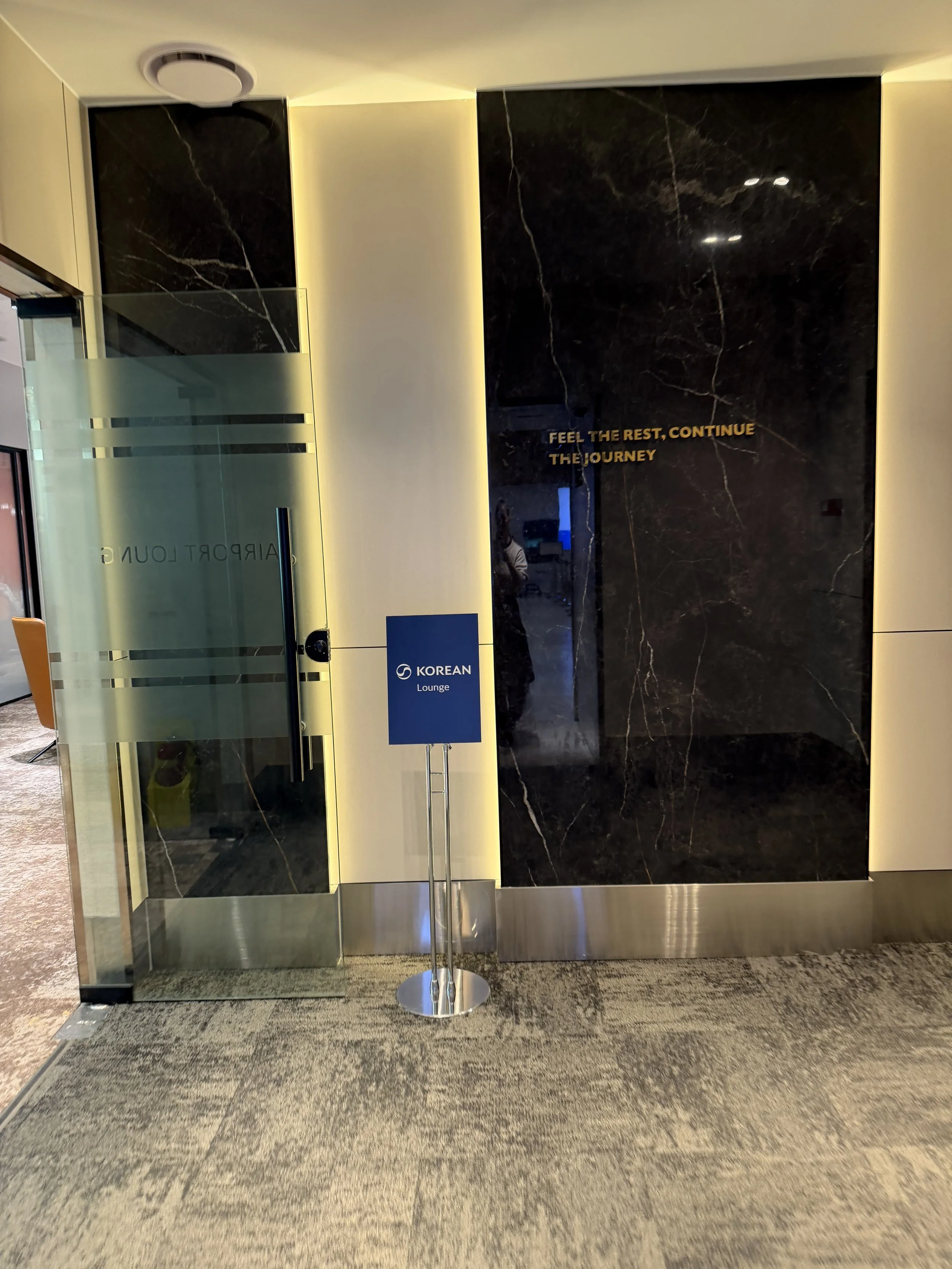 korean lounge entry at chinggis khan airport.JPG