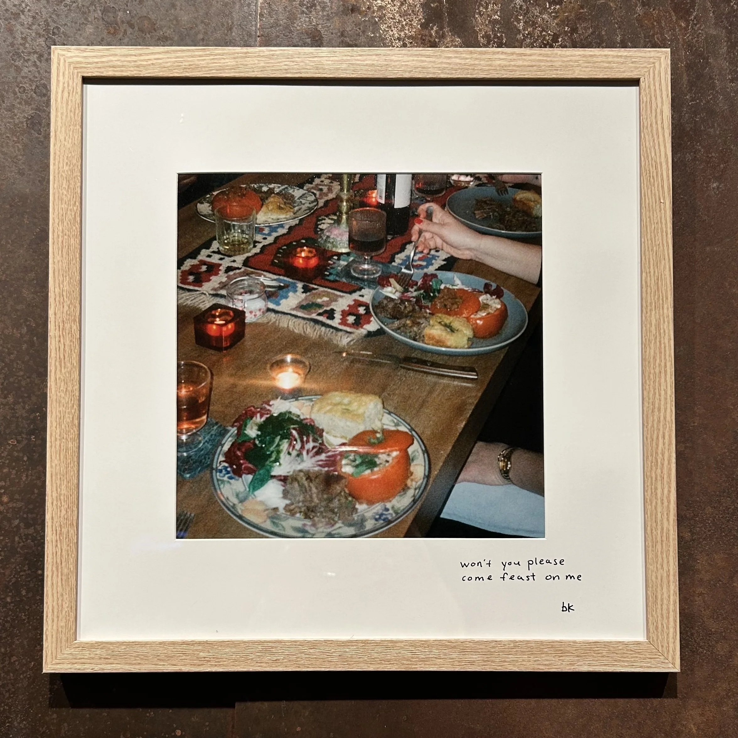 won't you please come feast on me