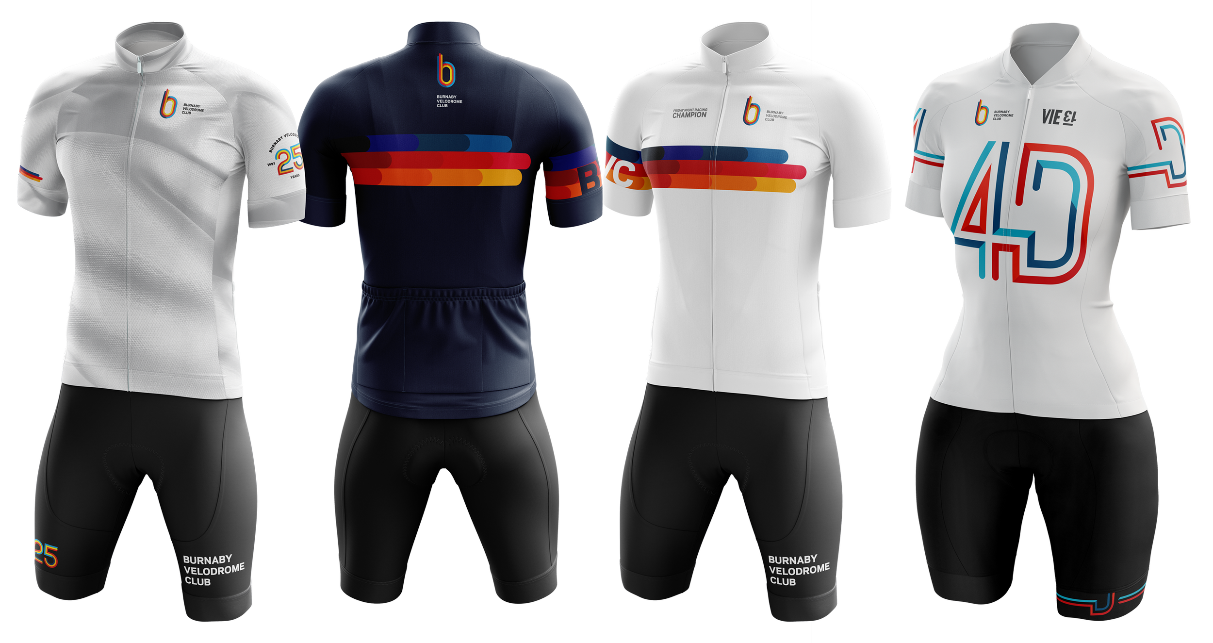 Burnaby Velodrome Club Cycling Kits