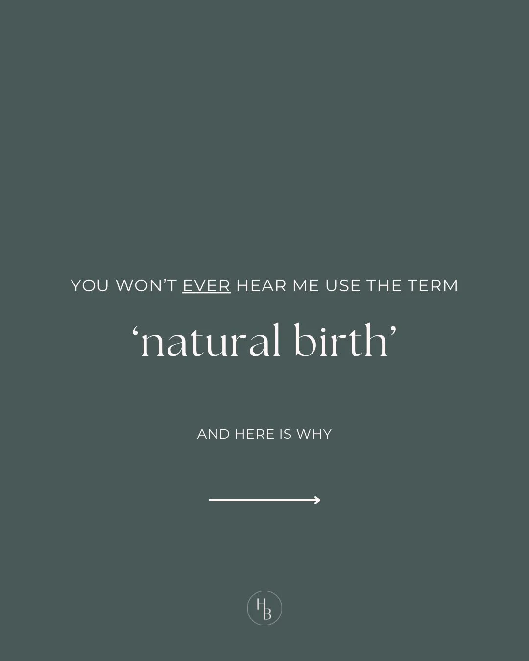 Why you won&rsquo;t hear me using the words &lsquo;natural birth&rsquo; in clinic 🤍

My goal in having this women&rsquo;s only space is to ensure that each and every woman that walks into our clinic feels included, acknowledged, cared-for, and consi